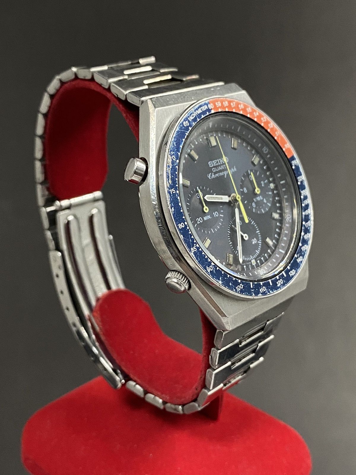 Seiko × Vintage Vintage SEIKO Pepsi 7A28-703A Chronograph Quartz Men’s Watch Size ONE SIZE - 4 Thumbnail