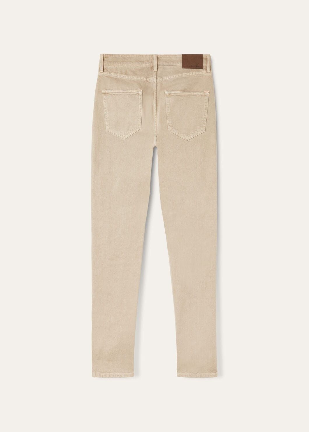 Loro Piana o1w1db10725 FAM5352 Doccio Jeans in Light Beige Size US 38 / EU 54 - 6 Thumbnail