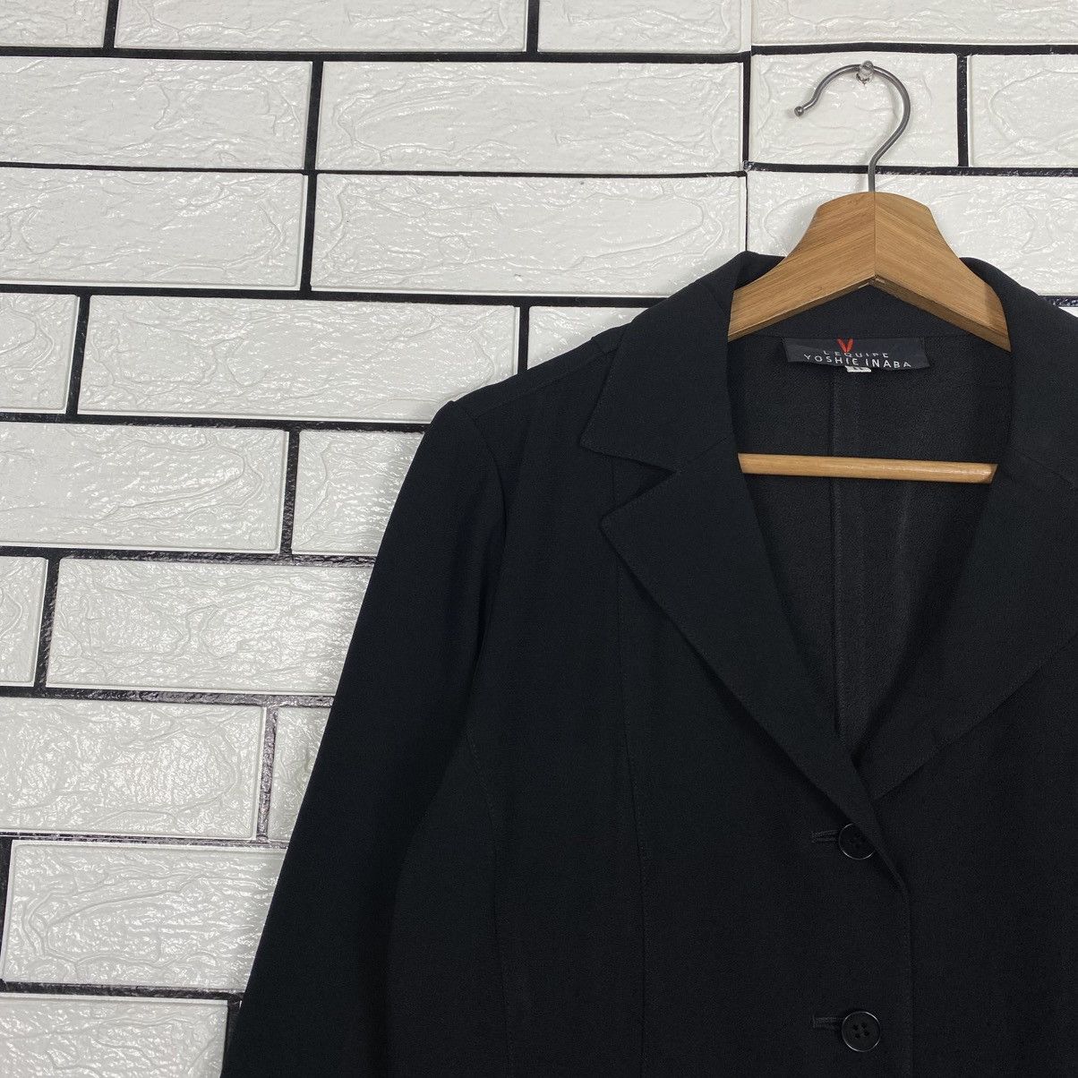 Yohji Yamamoto 📌Avant Garde Button Cropped Jacket L'Equipe Yoshie Inaba Size US M / EU 48-50 / 2 - 8 Thumbnail