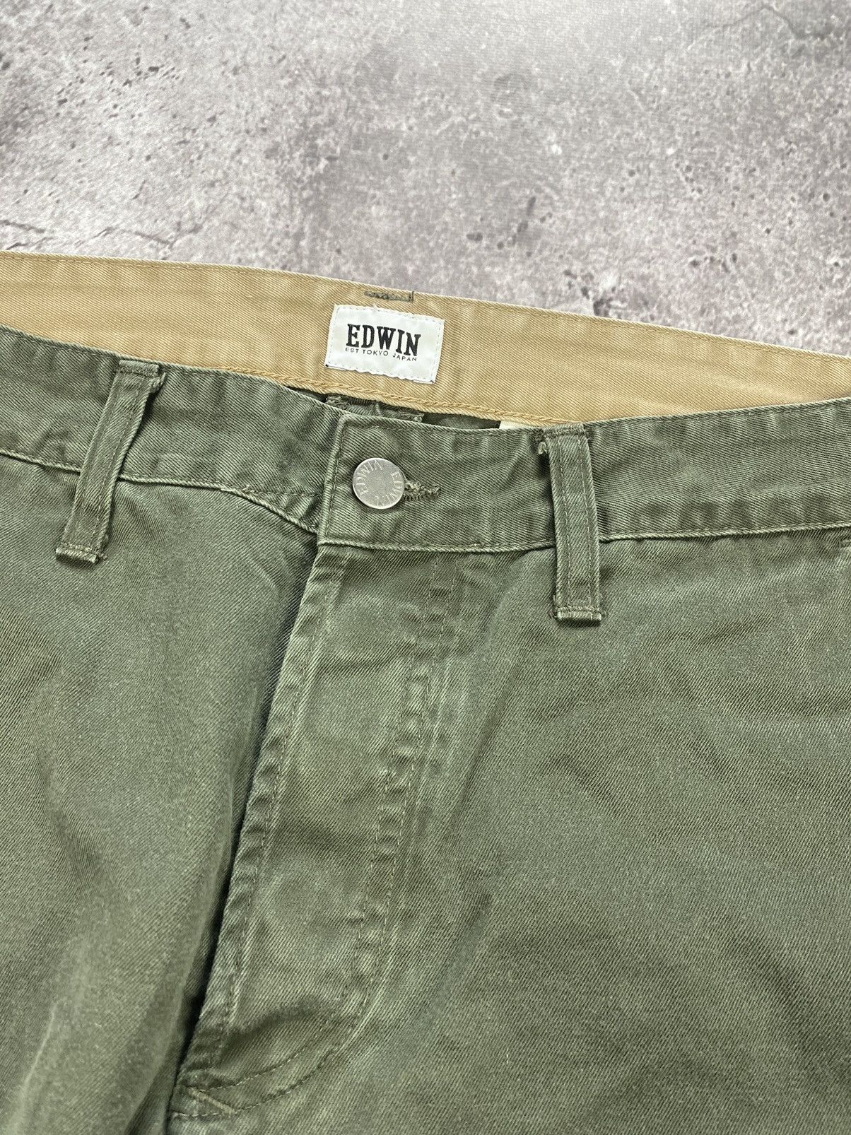 Edwin × Japanese Brand Edwin Men’s 55 Chino Pants Size 33/33 Size US 33 - 2 Thumbnail