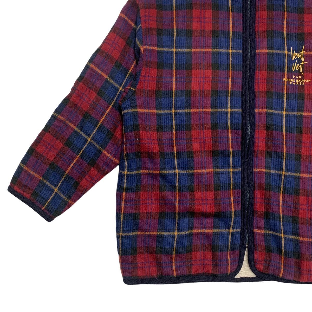 Pierre Balmain Pierre Balmain Vent Vert Tartan Zipper Jacket Size US L / EU 52-54 / 3 - 2 Thumbnail
