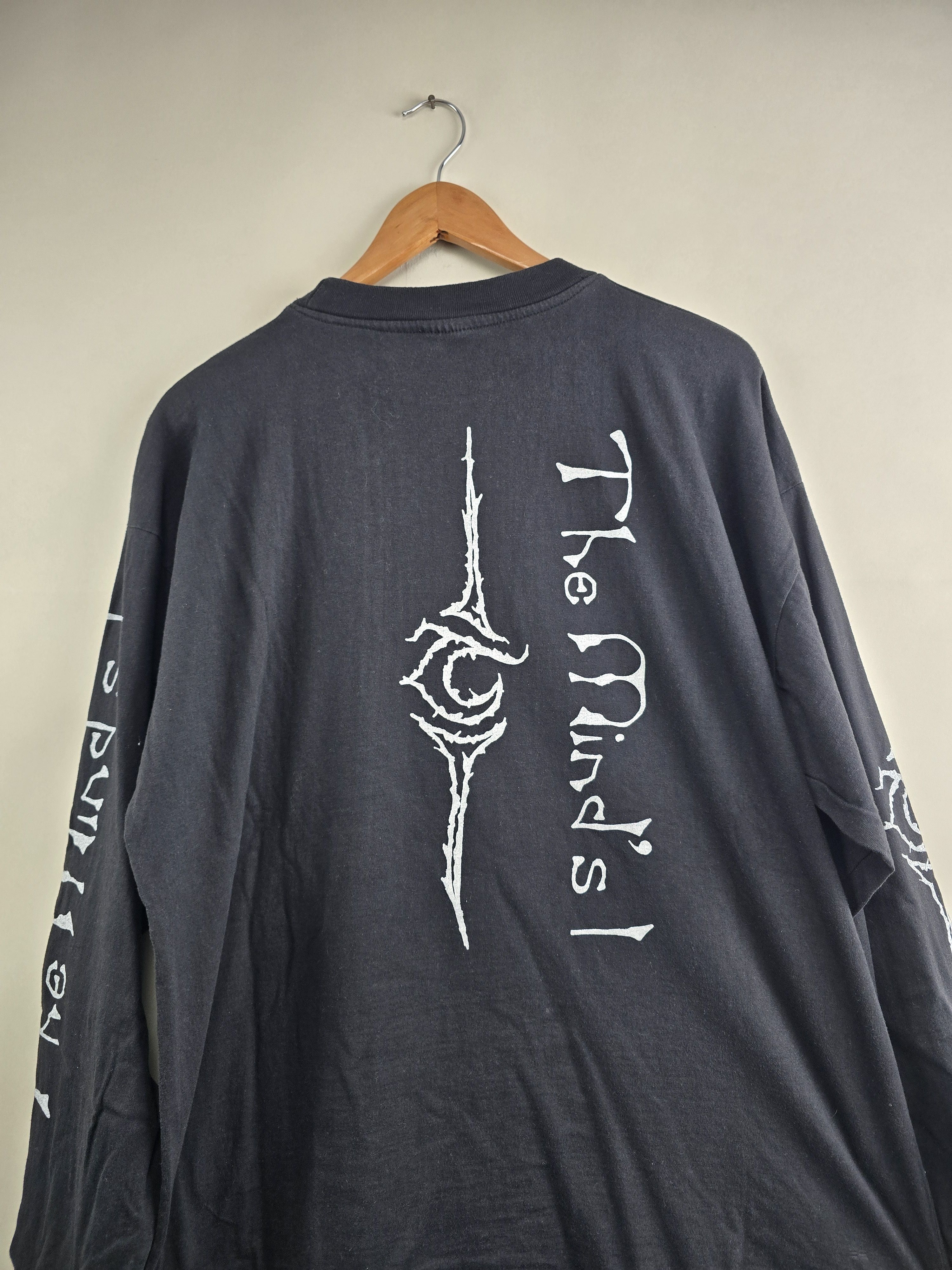 Band Tees × Vintage 90s Dark Tranquility The Mind's I Long-sleeve XL 24" 30" Size US XL / EU 56 / 4 - 6 Thumbnail