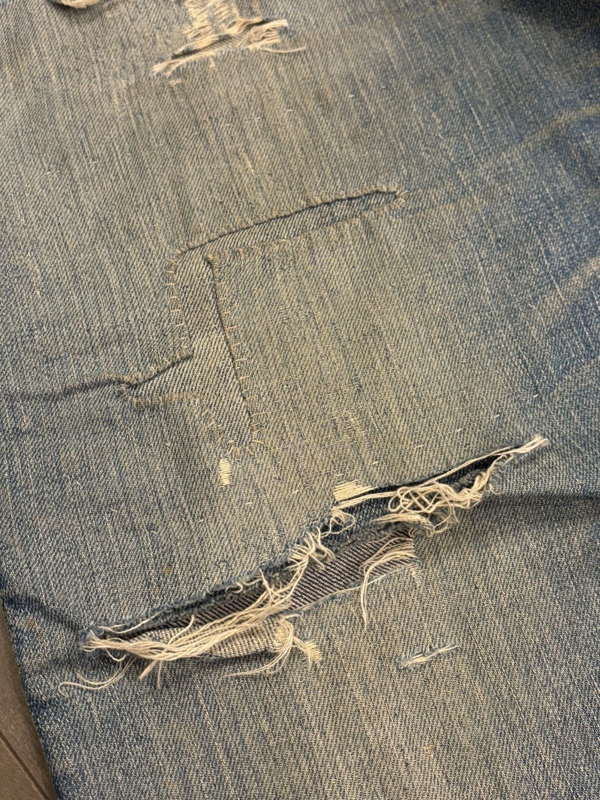 Levi's True Vintage 1950s Levis 701s Size US 31 - 10 Thumbnail