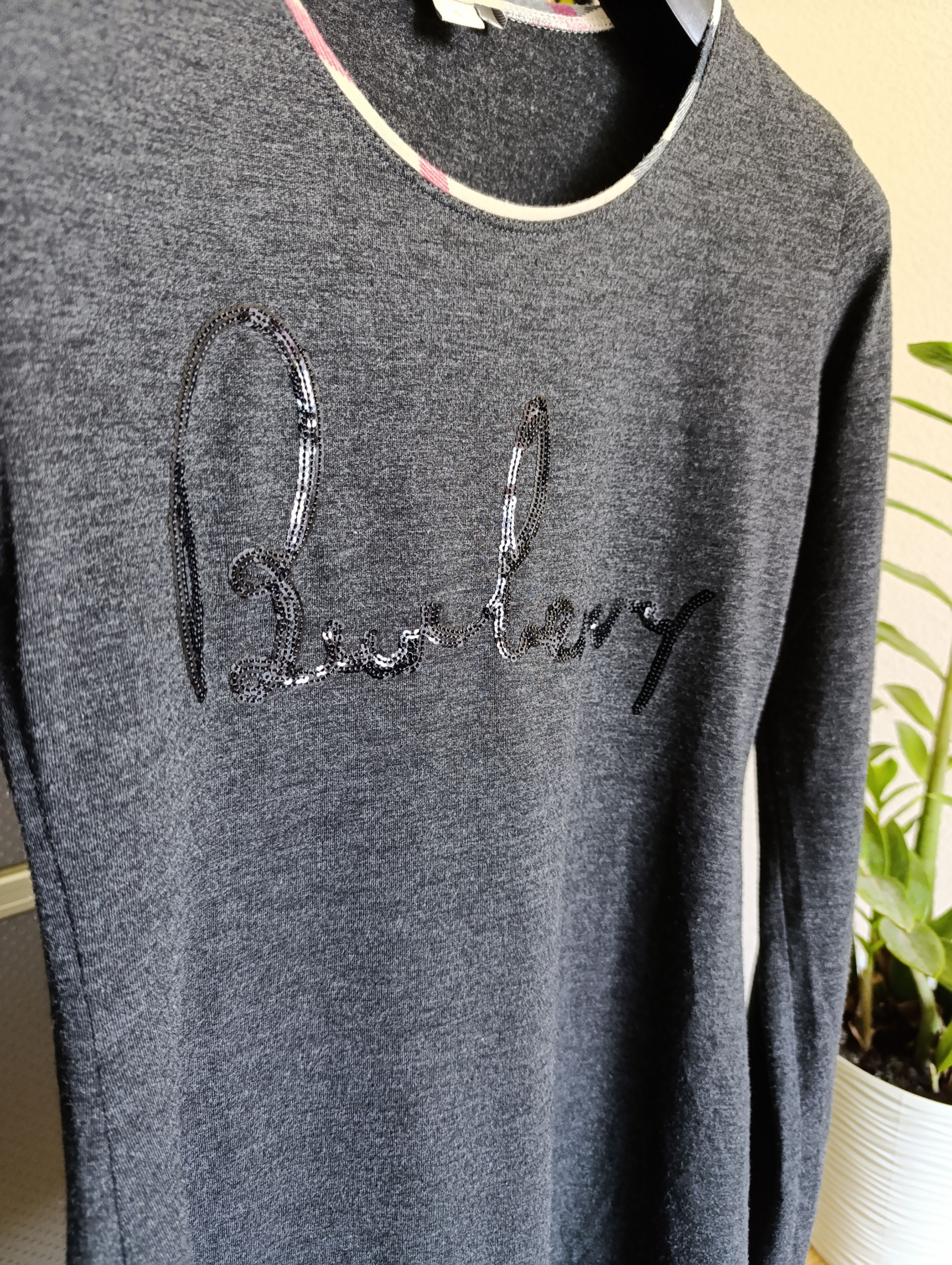 Burberry × Vintage BURBERRY VINTAGE WOMENS STRETCH LONGSLEEVE JEMPER Size S / US 4 / IT 40 - 5 Thumbnail