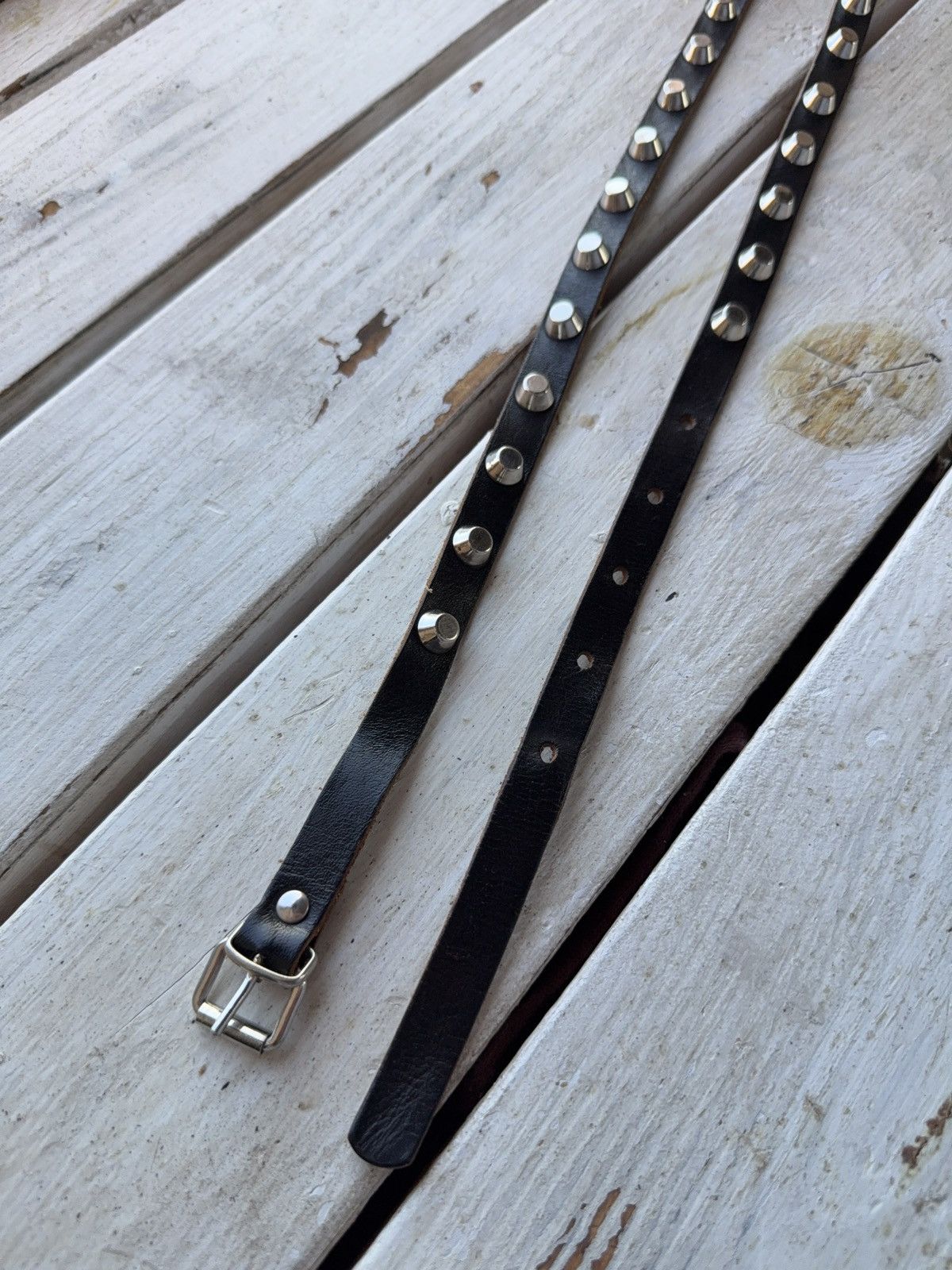 If Six Was Nine 90s Y2K Avant Garde Punk Hysteric Japanese Retro Style Belt Size ONE SIZE - 8 Thumbnail