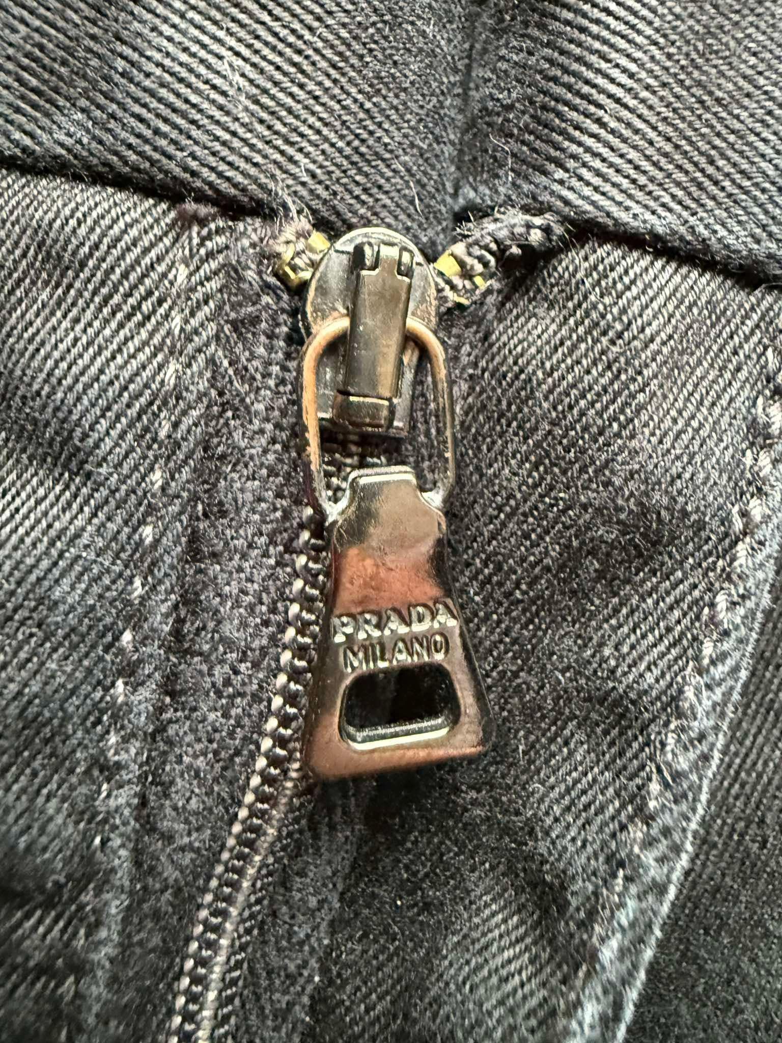 Prada Prada Classic Denim Pants Small Chain Front And Back Logo Size US 32 / EU 48 - 7 Thumbnail
