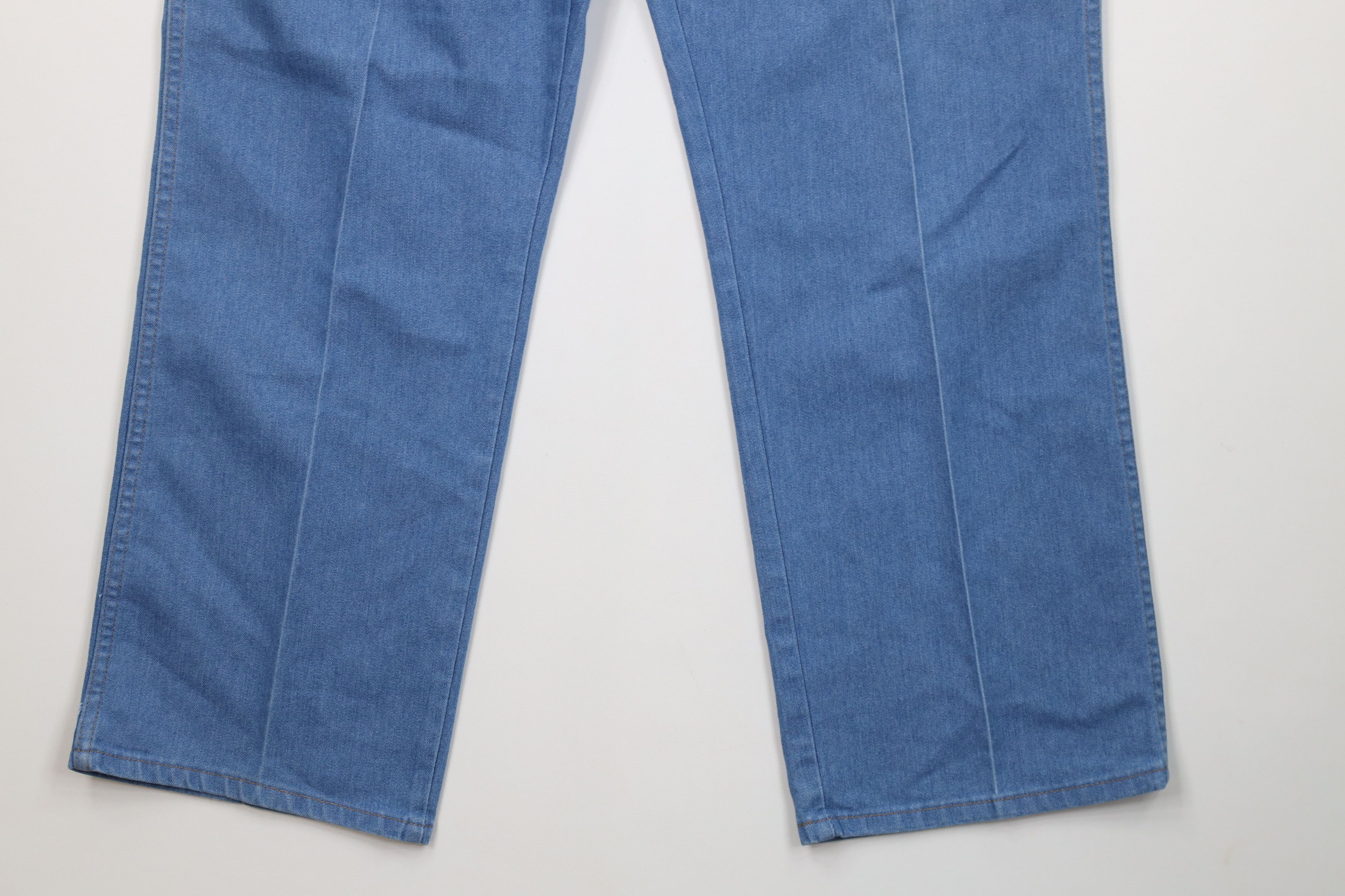 Wrangler Vintage 90s Y2K Wrangler Wide Leg Western Denim Jeans Blue Size US 40 / EU 56 - 4 Thumbnail