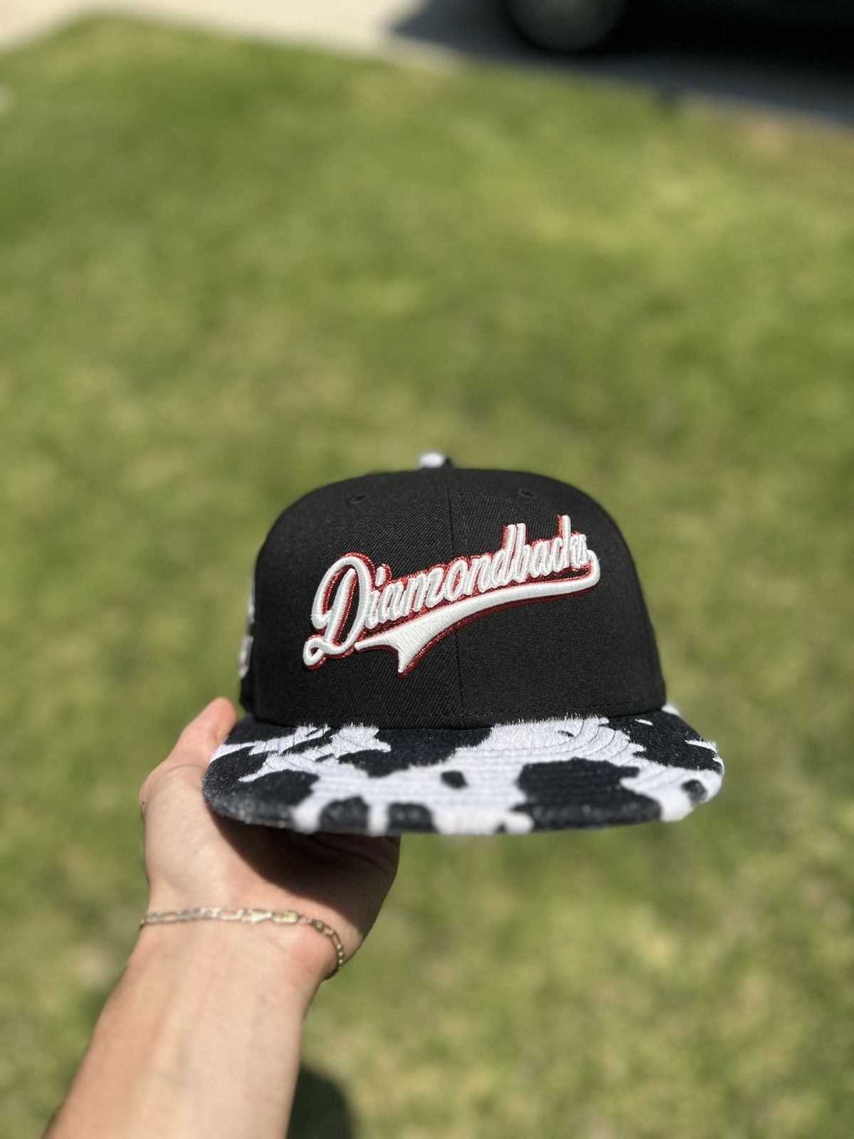 Hat Club 6 7/8 Curved Hat Club Cattle Pack Arizona Diamondbacks NE Size ONE SIZE - 2 Thumbnail