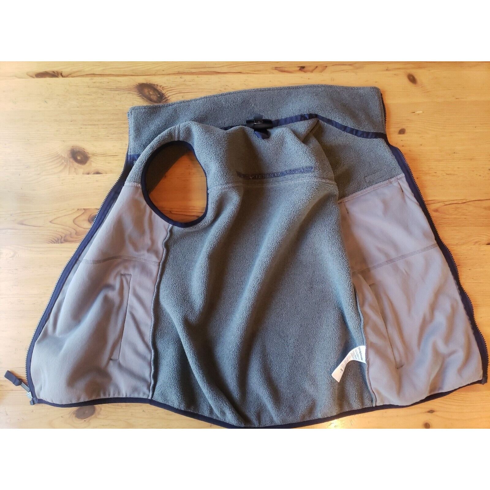 Patagonia Patagonia Synchilla Snap T Vest Womens S Full Zip Gray Blue Size S / US 4 / IT 40 - 9 Thumbnail