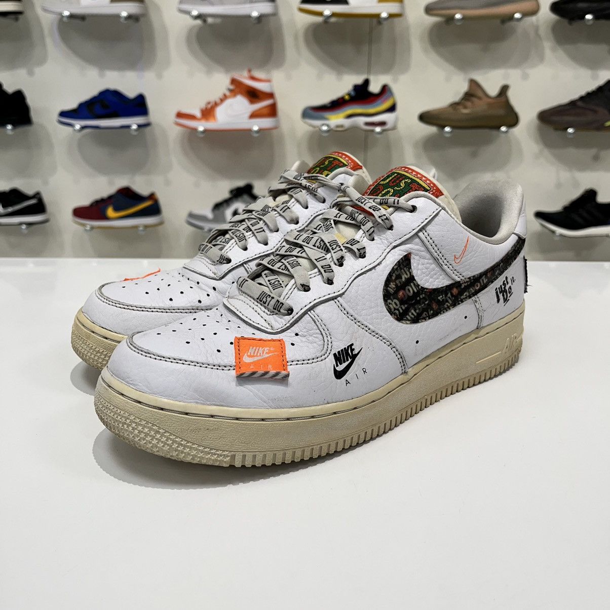 Nike Nike Air Force 1 Low Just Do It Pack White/Black Size US 9.5 / EU 42-43 - 2 Thumbnail