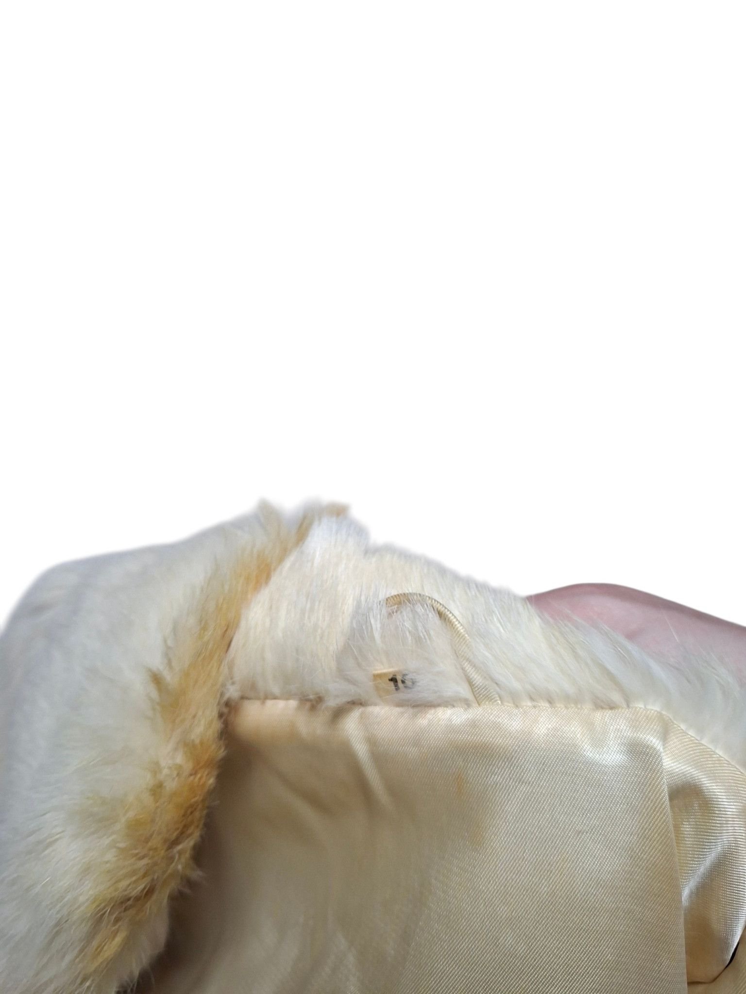 Japanese Brand RABBIT FUR SKIN MADE IN HONG KONG LADY`S COAT Size M / US 6-8 / IT 42-44 - 3 Thumbnail