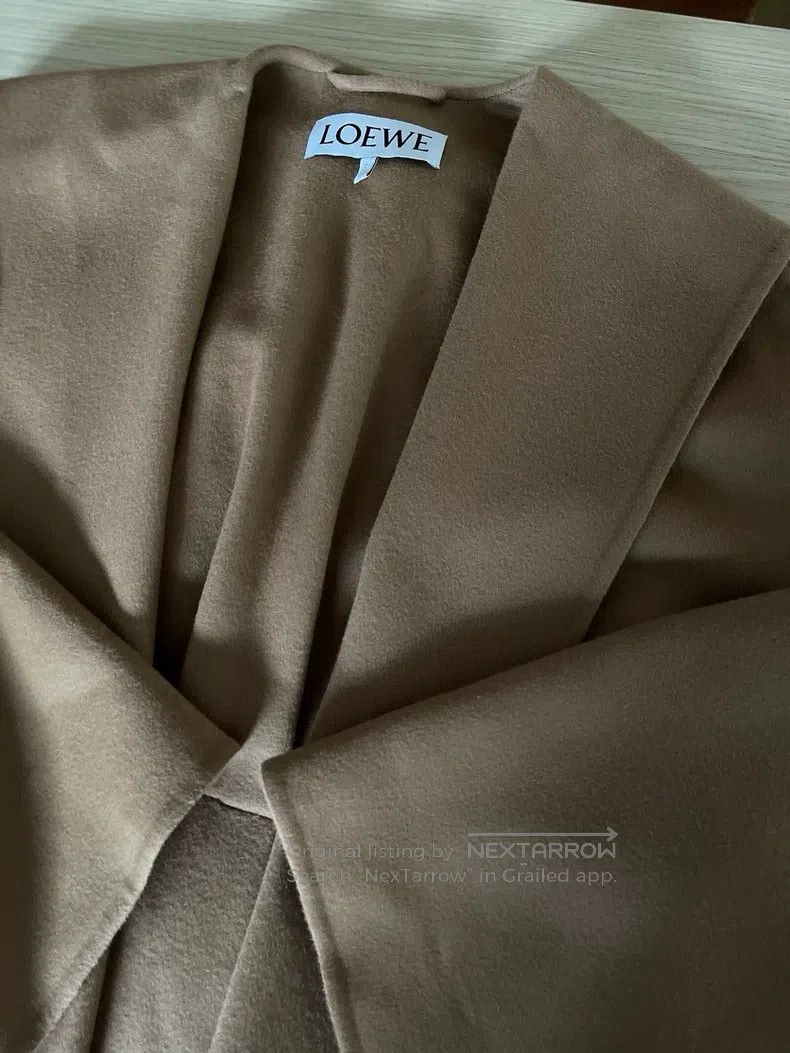 Loewe Loewe Camel-colored bathrobe coat Size 4XL / US 24-26 - 4 Thumbnail