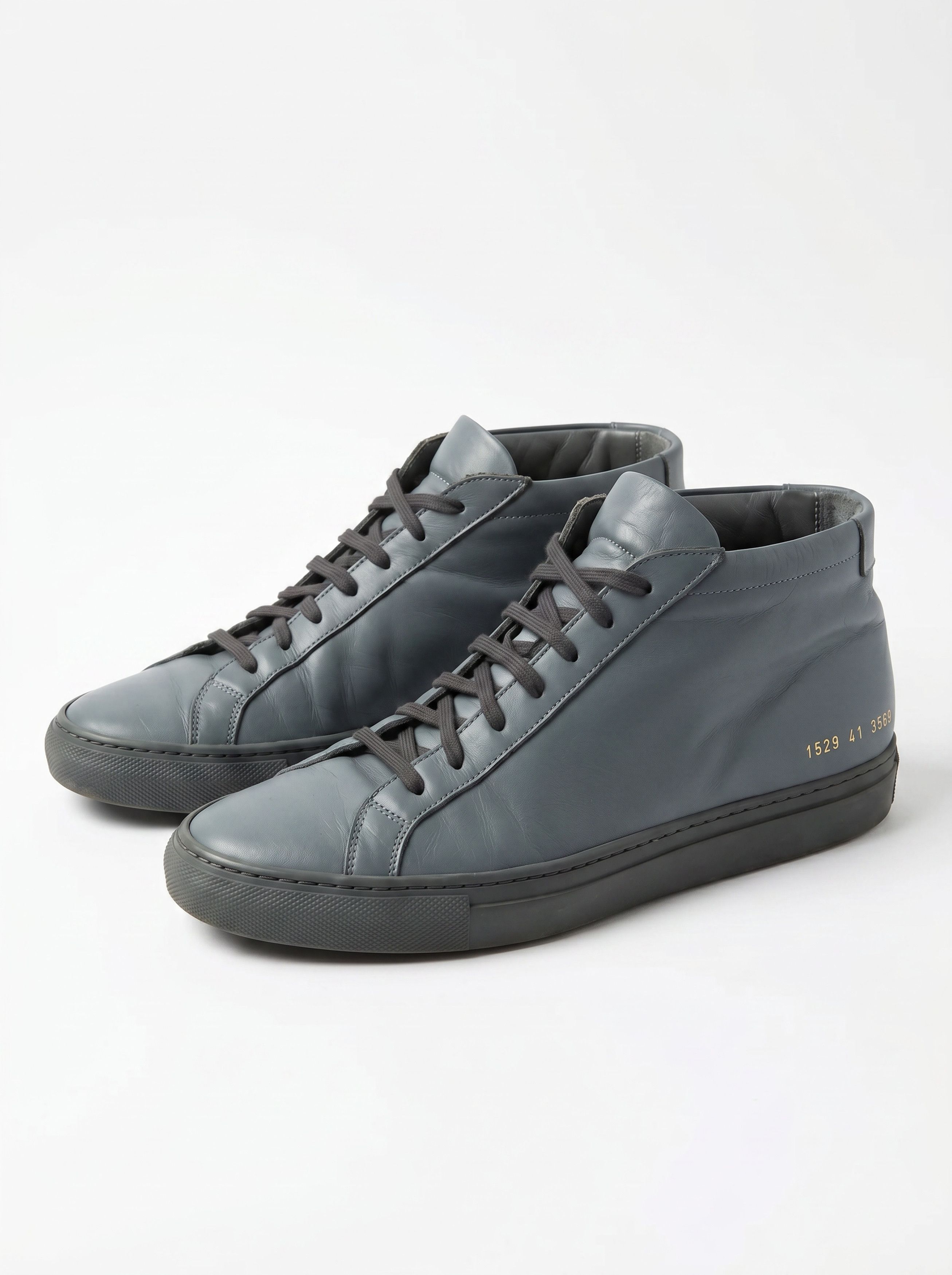 Common Projects Common Projects Original Achilles Mid Dark Grey EU41/US8 Size US 8 / EU 41 - 1 Thumbnail