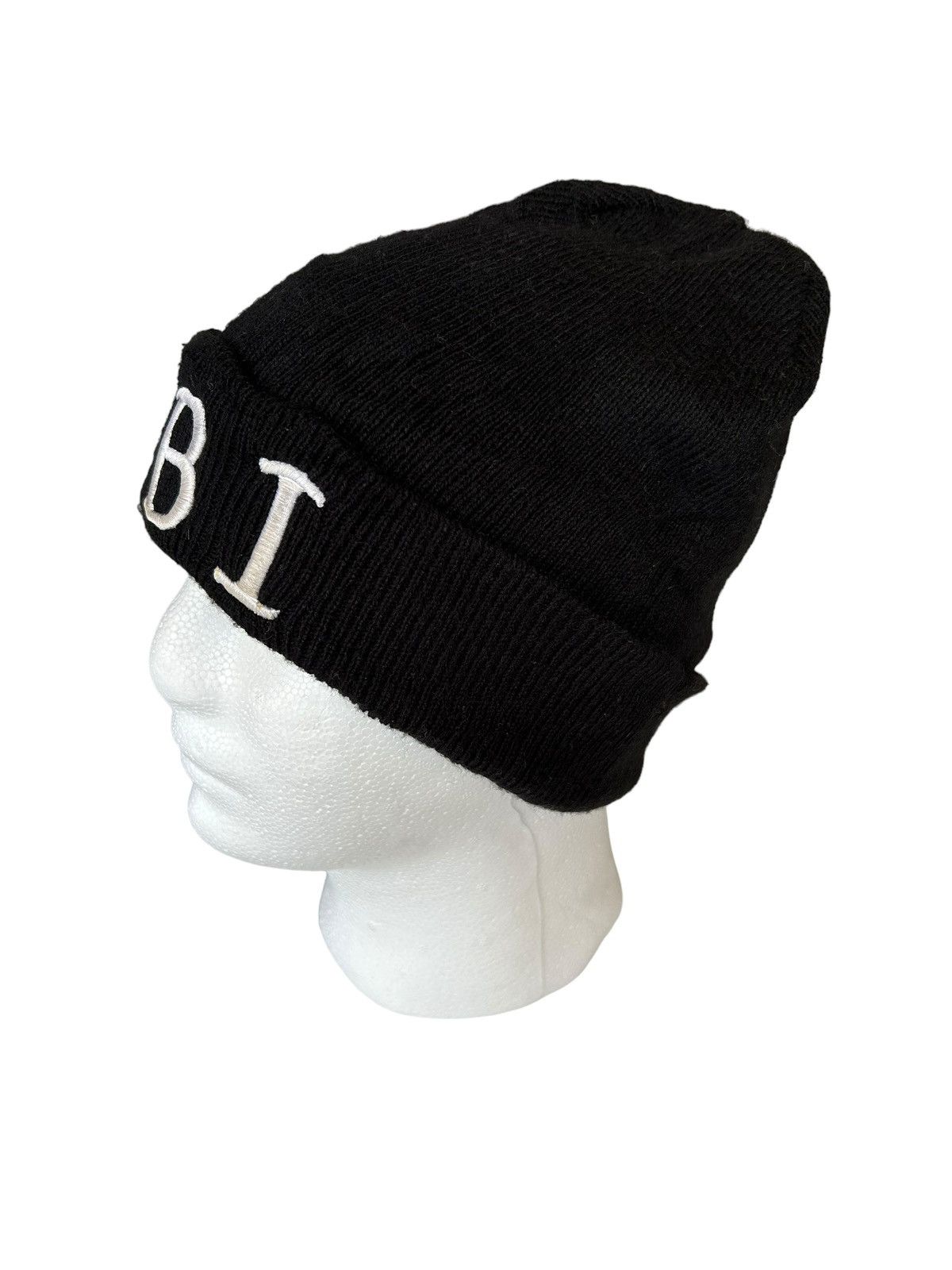 14th Addiction × Japanese Brand FBI Big Logo Beanie Hats Size ONE SIZE - 2 Thumbnail