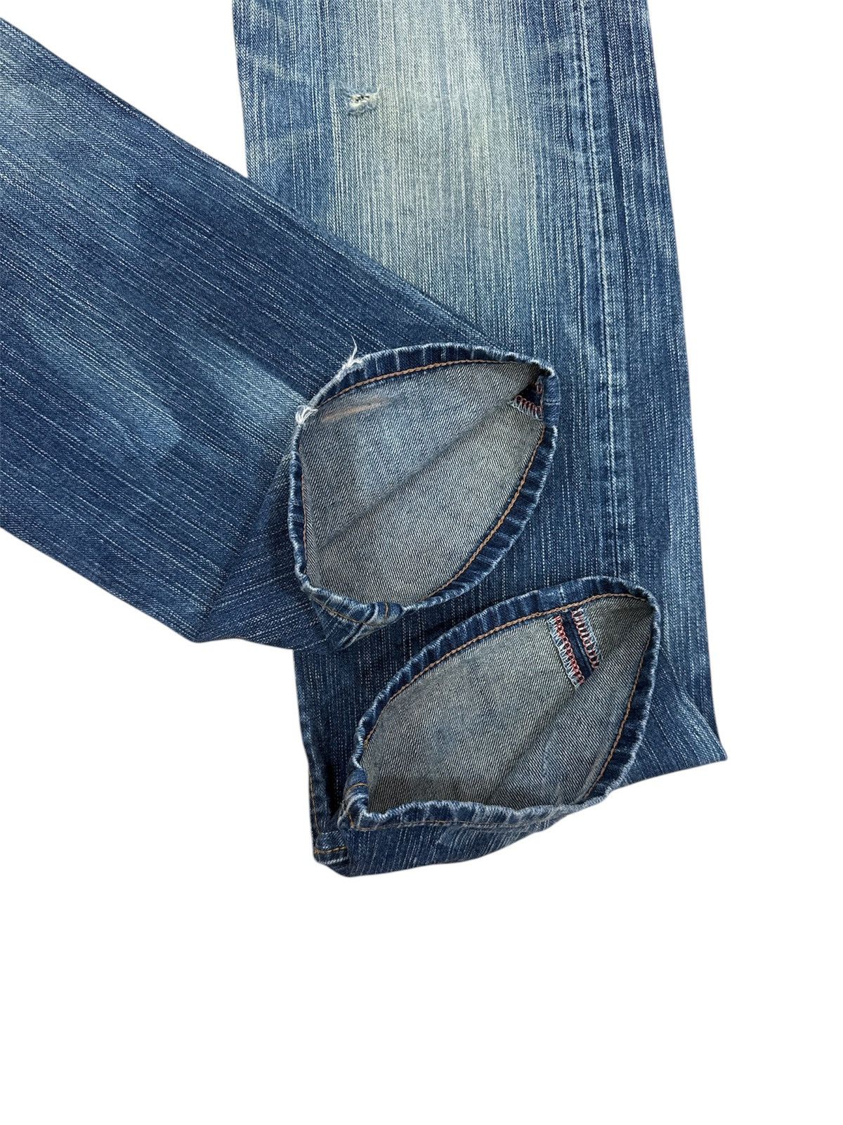 Kapital Japanese Edwin Exclusive Distressed Jeans Size US 31 - 12 Thumbnail