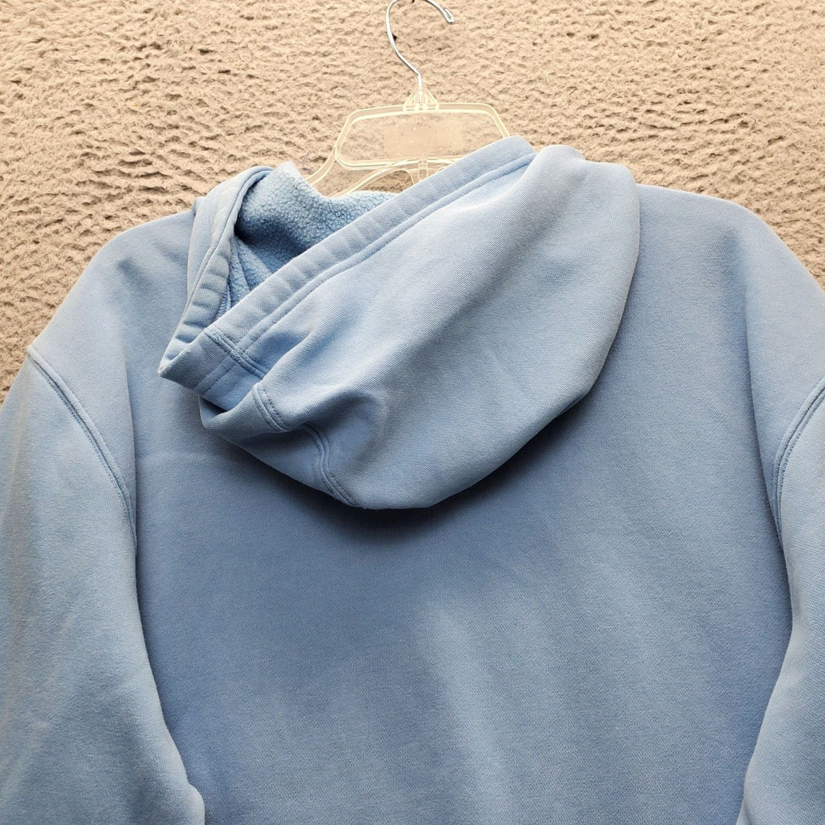 Adidas adidas Hoodie Men M Blue 3 Stripes Essentials Feel Cozy Fleece Long Sleeve Pullover Shirt Womens Men? Size US M / EU 48-50 / 2 - 7 Thumbnail