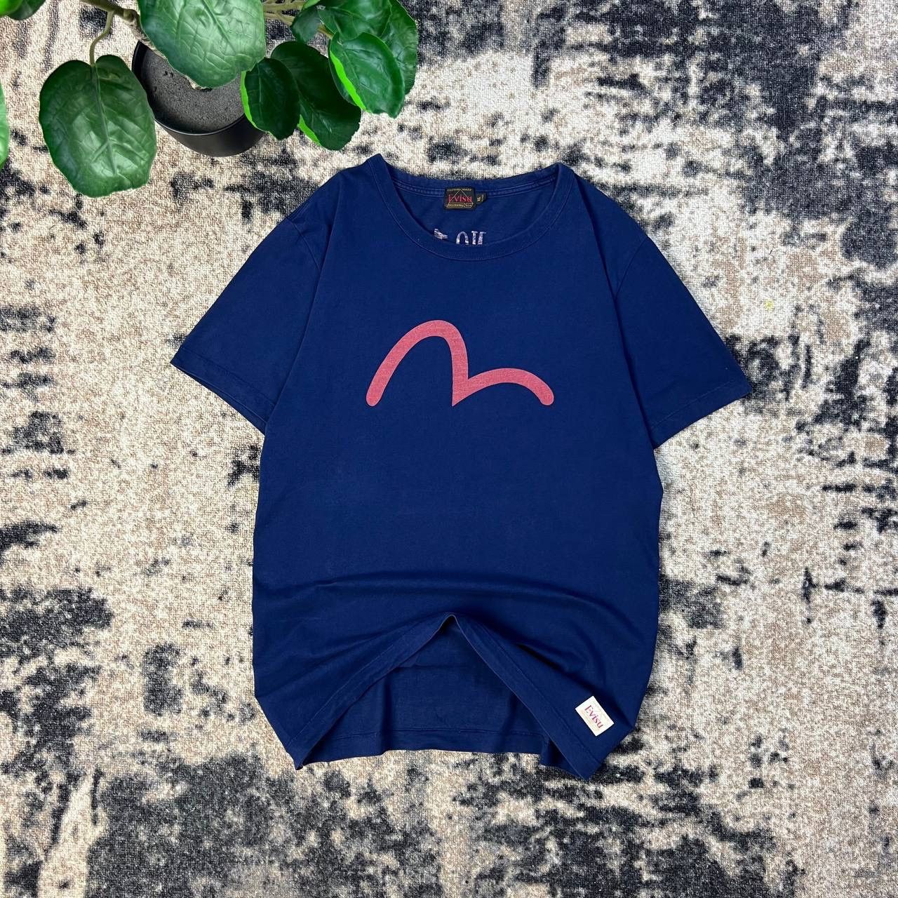 Evisu Vintage Y2K Big Logo Japanese T-Shirt