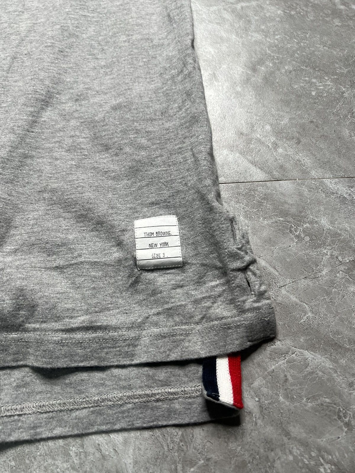 Thom Browne Thom Browne RWB Pocket tee Size US L / EU 52-54 / 3 - 6 Thumbnail