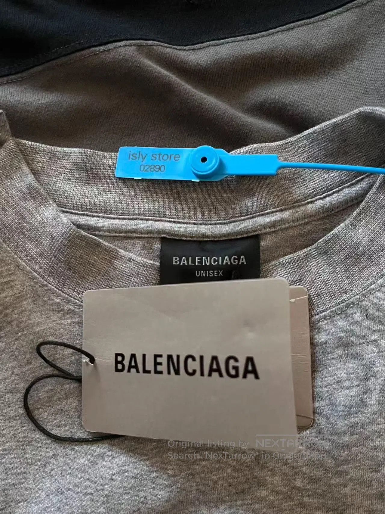 Balenciaga Balenciaga Logo Print Crewneck Short Sleeve T-Shirt. Size US XXS / EU 40 - 4 Thumbnail