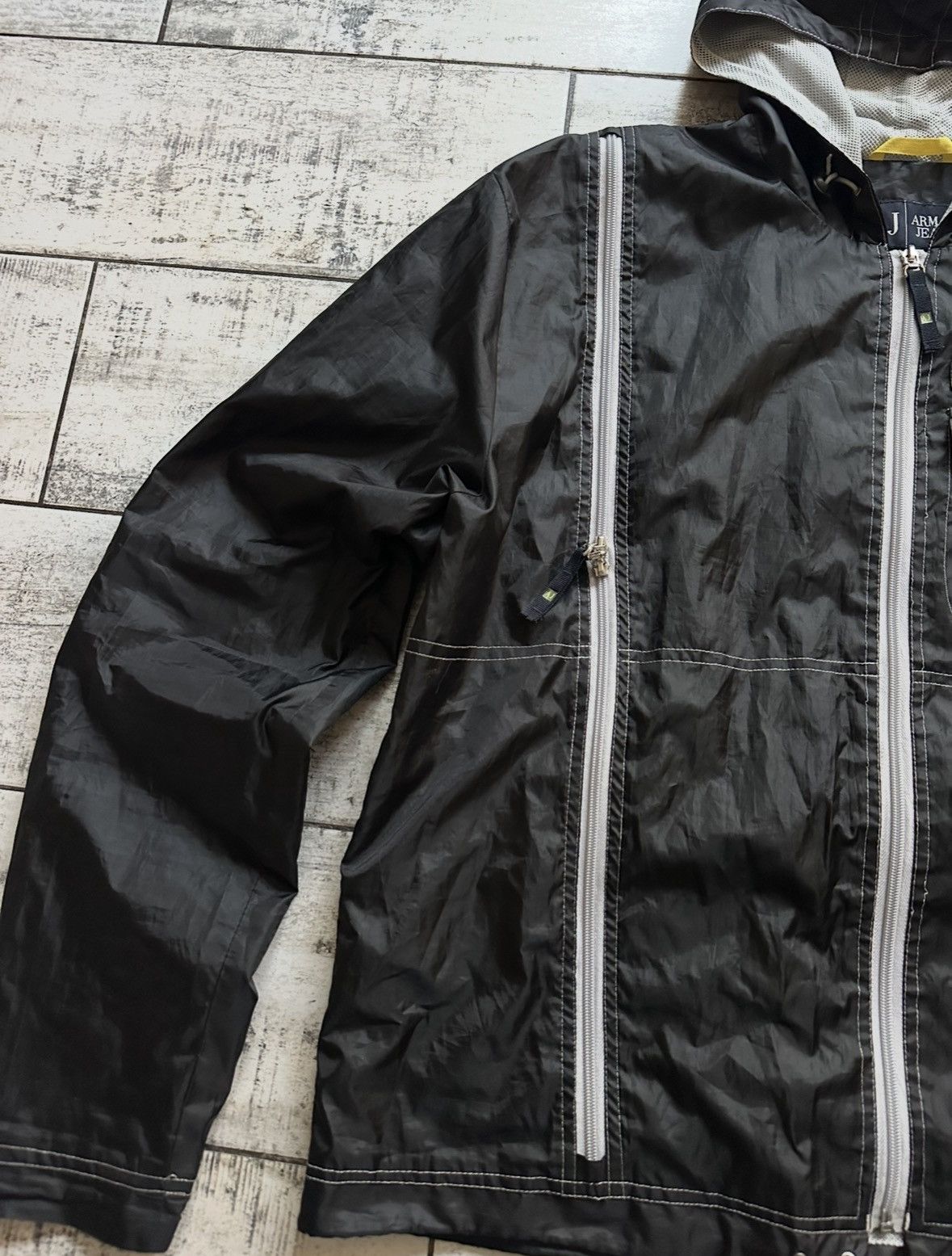 Armani vintage Armani Jeans y2k ventilated technical jacket 00s Size US L / EU 52-54 / 3 - 8 Thumbnail