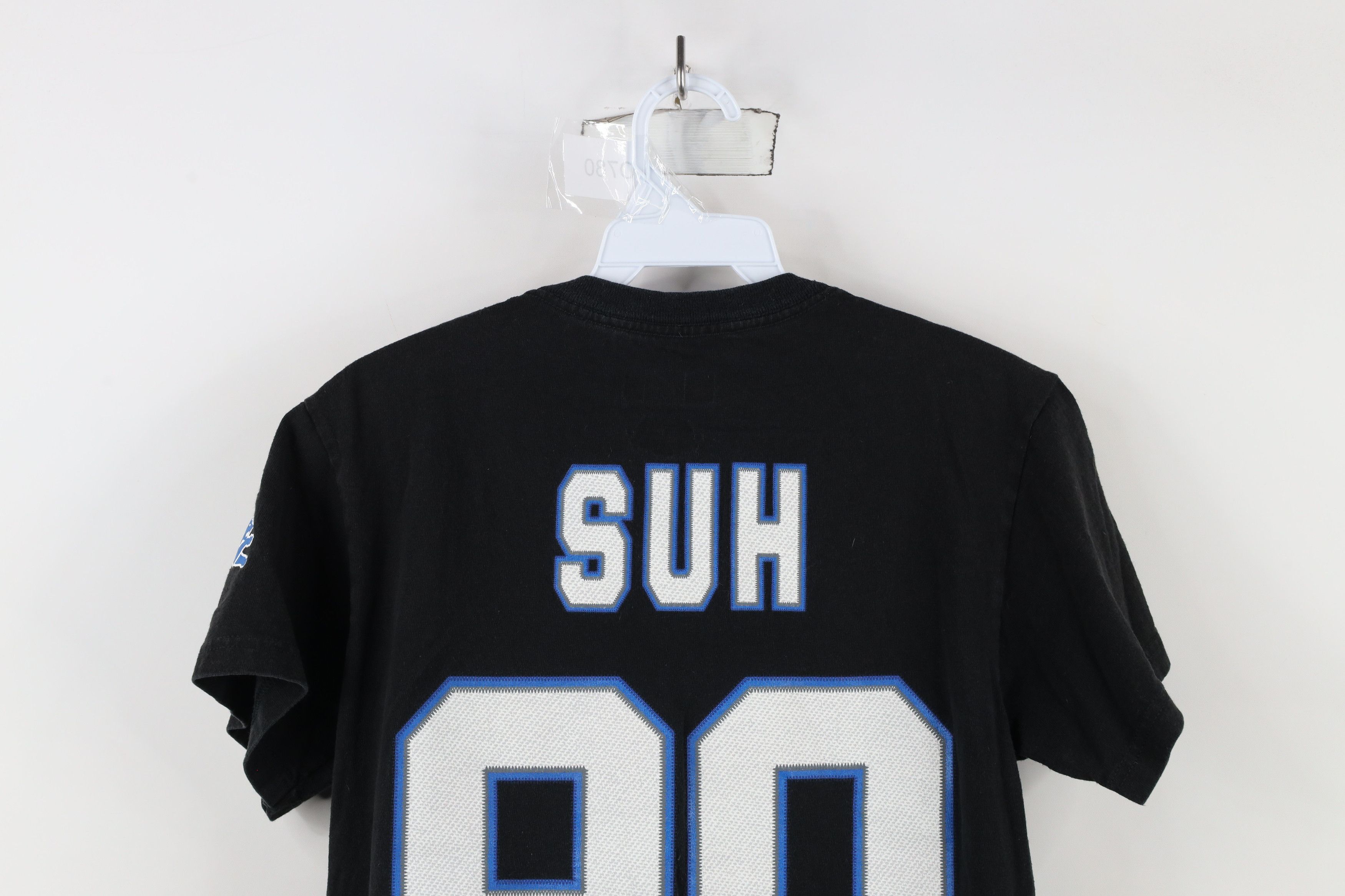 Vintage Vintage NFL Suh Detroit Lions Football T-Shirt Black #90 Size US S / EU 44-46 / 1 - 12 Thumbnail