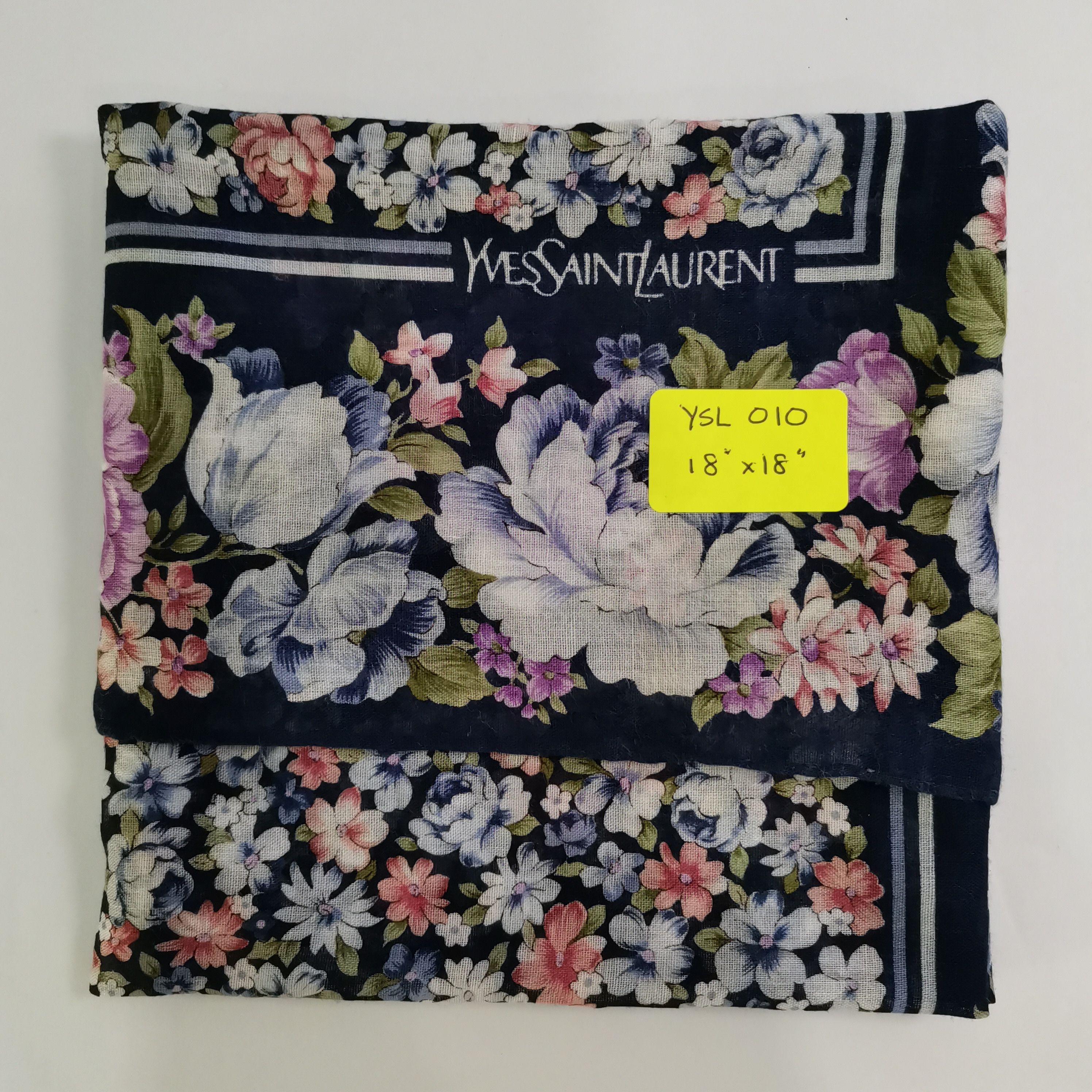 Yves Saint Laurent YVES SAINT LAURENT HANDKERCHIEF/ BANDANA/ SCARF Size ONE SIZE - 8 Thumbnail