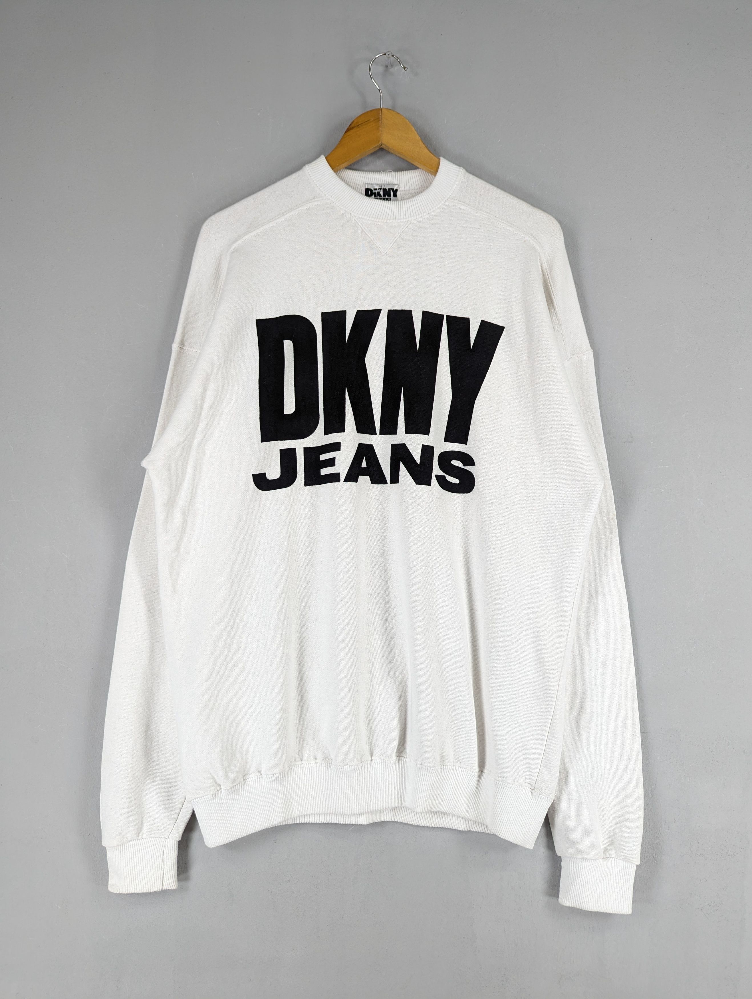 DKNY × Vintage Vintage 90s DKNY Jeans Athletic Equipment Hoodie