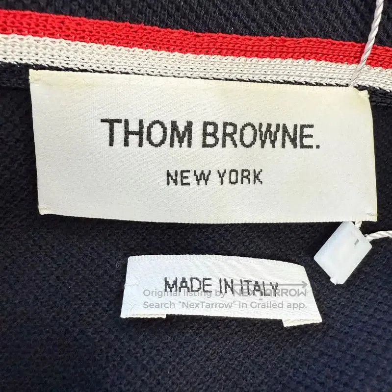 Thom Browne Thom Browne Navy Cotton Women's Dress . Size M / US 6-8 / IT 42-44 - 3 Thumbnail