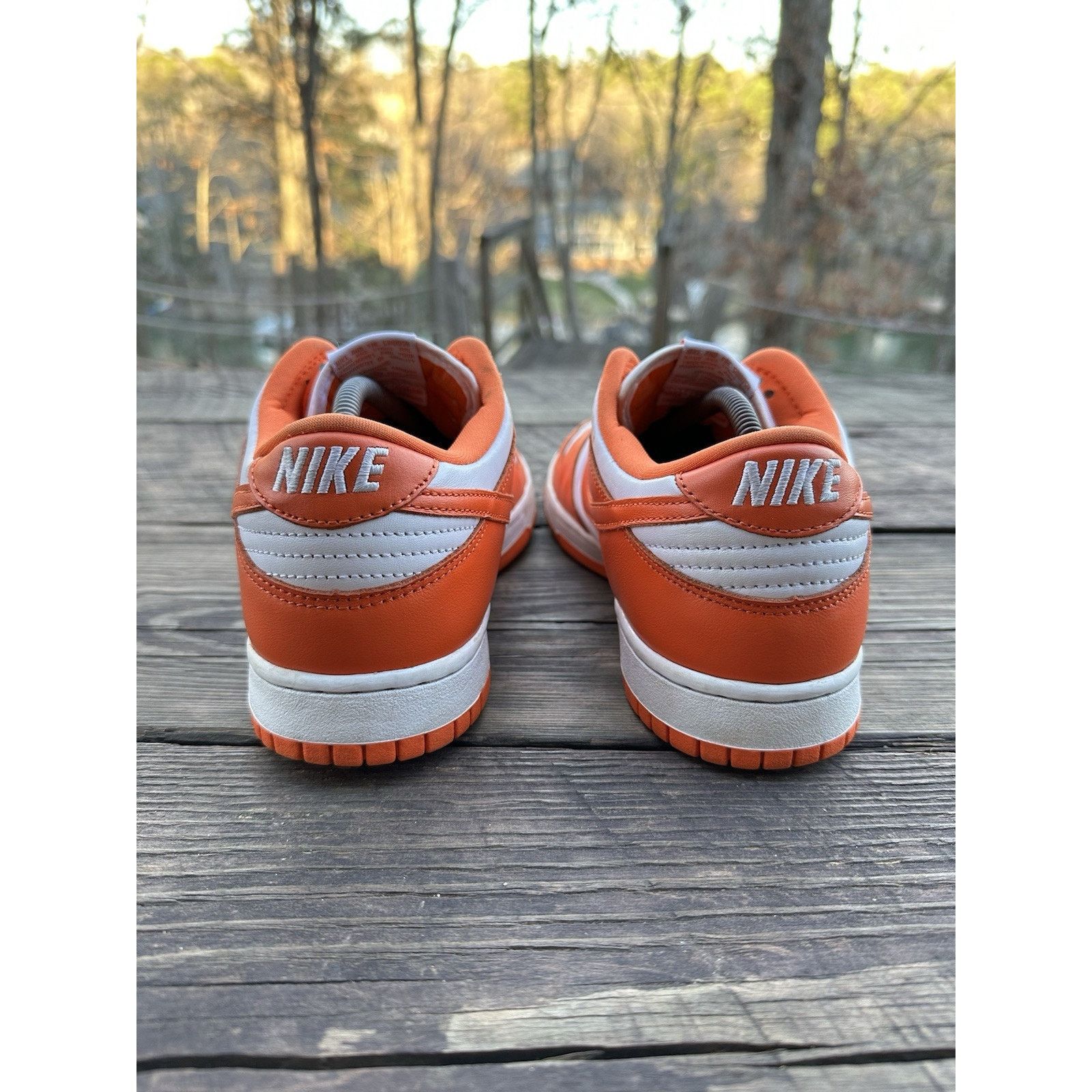 Nike Nike Dunk Low Retro SP Syracuse 2020 - Size 10.5 Size US 10.5 / EU 43-44 - 5 Thumbnail