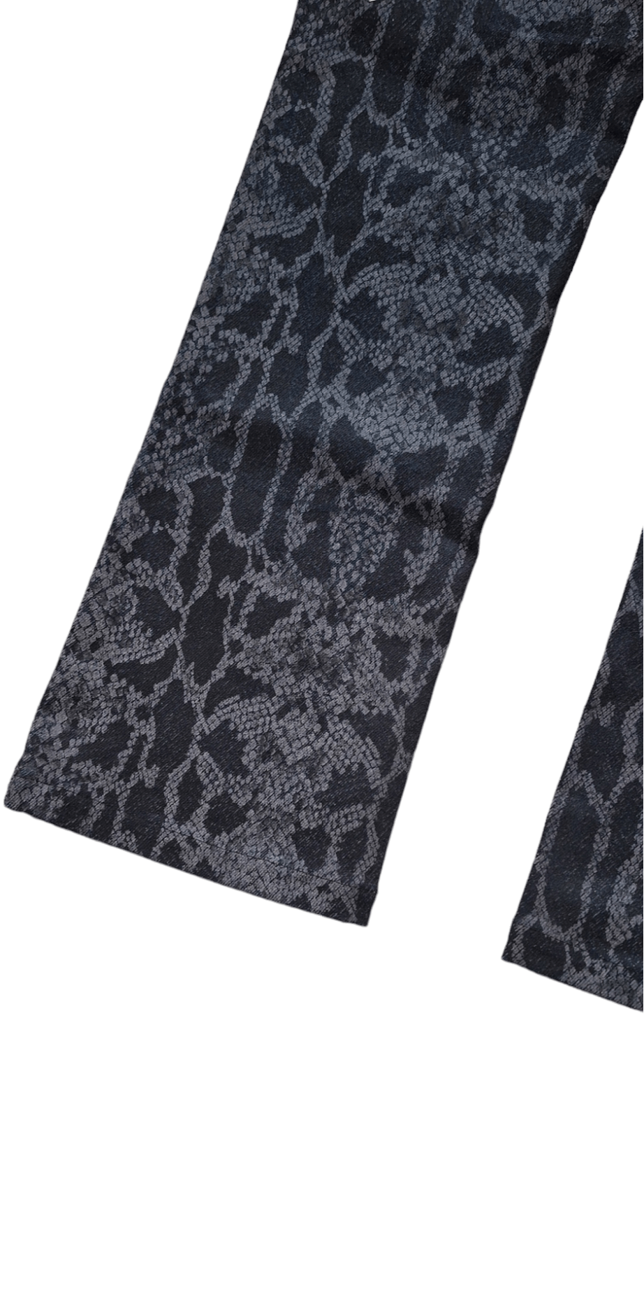 Beauty Beast × Hysteric Glamour × Japanese Brand Japanese Brand Wellbeing Snake Skin Flare Denim Size 29" - 11 Thumbnail