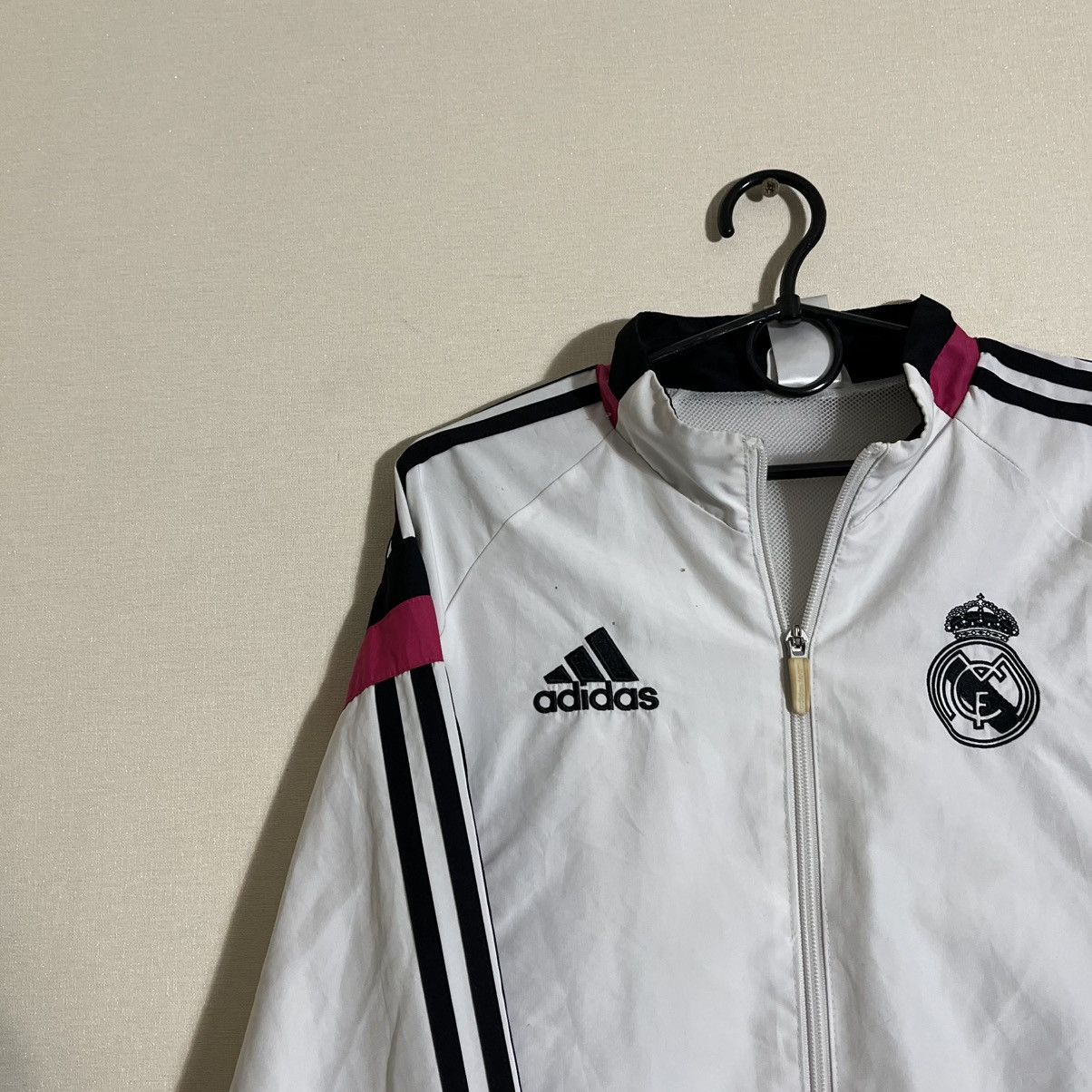 Adidas Vintage Adidas Real Madrid Track Jacket Size US S / EU 44-46 / 1 - 3 Thumbnail