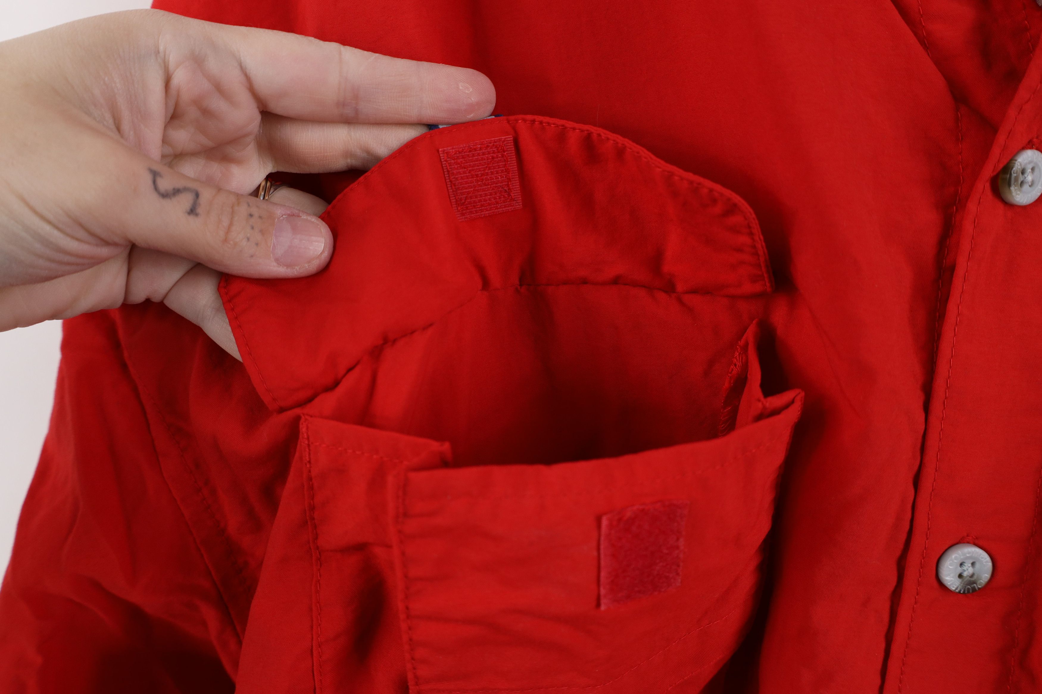 Columbia Columbia PFG Long Sleeve Collared Button Down Shirt Red Size US XXL / EU 58 / 5 - 8 Thumbnail