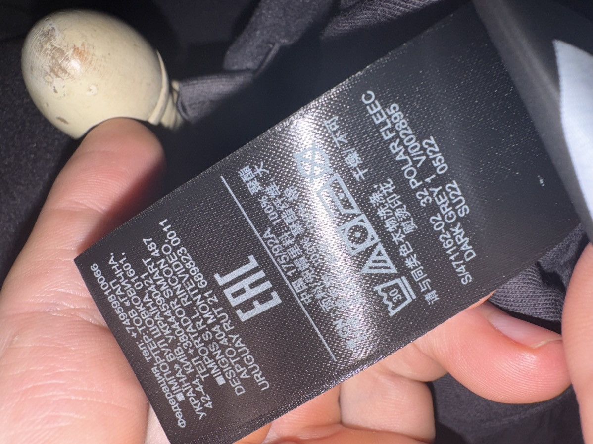 Balenciaga × Gap × Yeezy Yeezy Gap Balenciaga Padded Polar Fleece Dark Grey Size US S / EU 44-46 / 1 - 7 Thumbnail