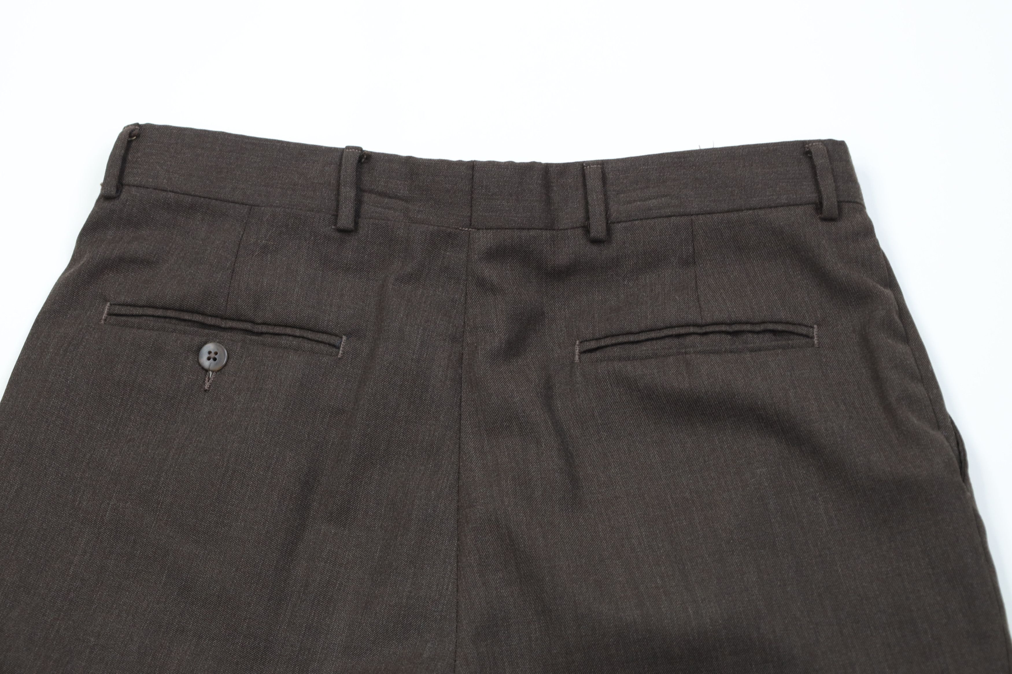 Vintage Vintage 70s Streetwear Wool Knit Wide Leg Chino Pants USA Size US 34 / EU 50 - 10 Thumbnail