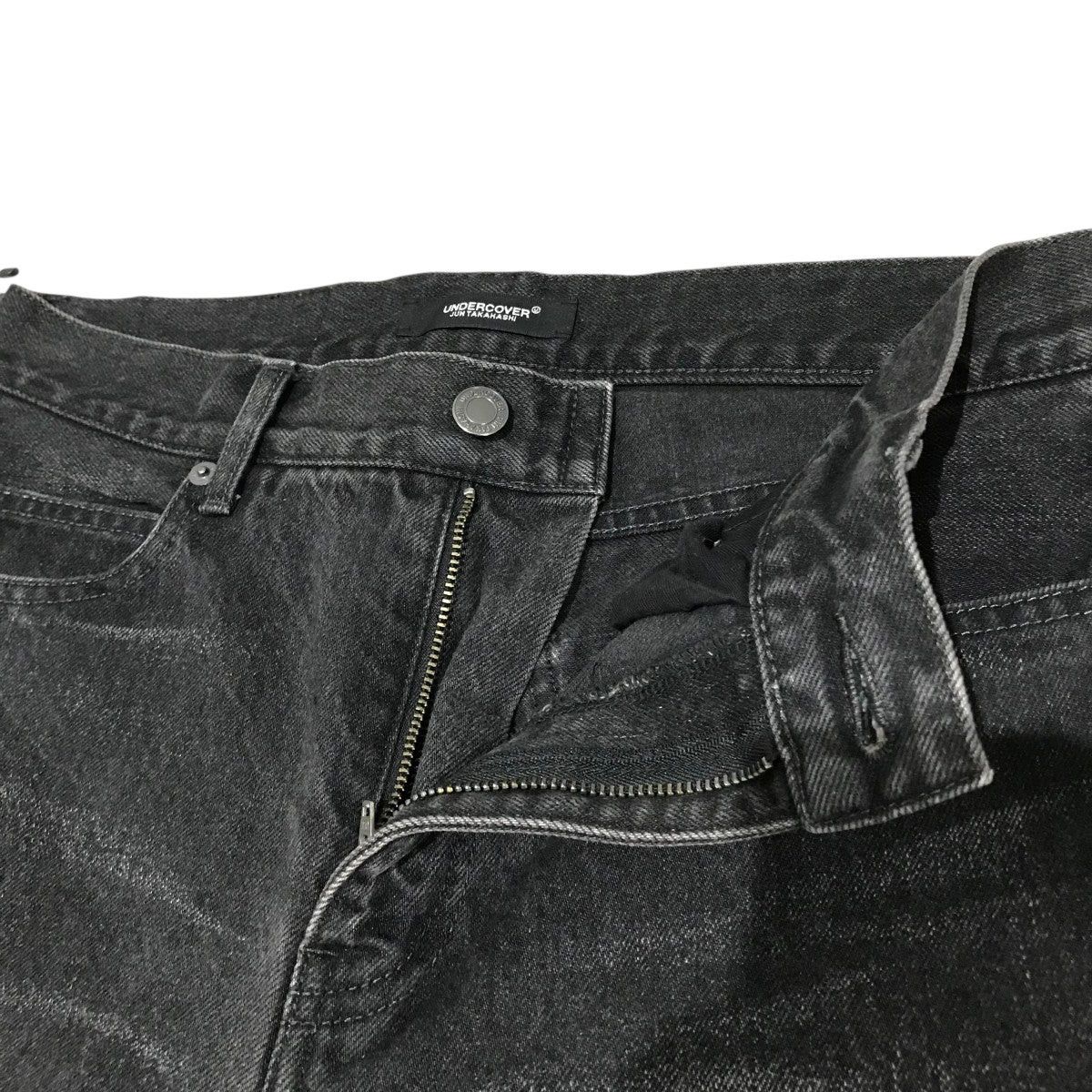 Undercover Knee Zip Slim Denim Pants Size US 29 - 4 Thumbnail