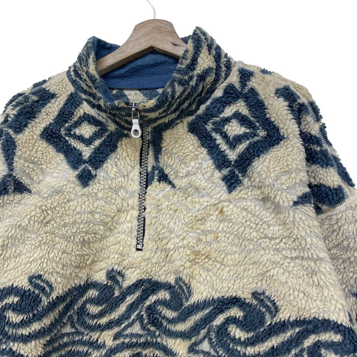 Native 💥Japanese Brand Espero Native Deep Pile Pullover Jacket Size US M / EU 48-50 / 2 - 4 Thumbnail
