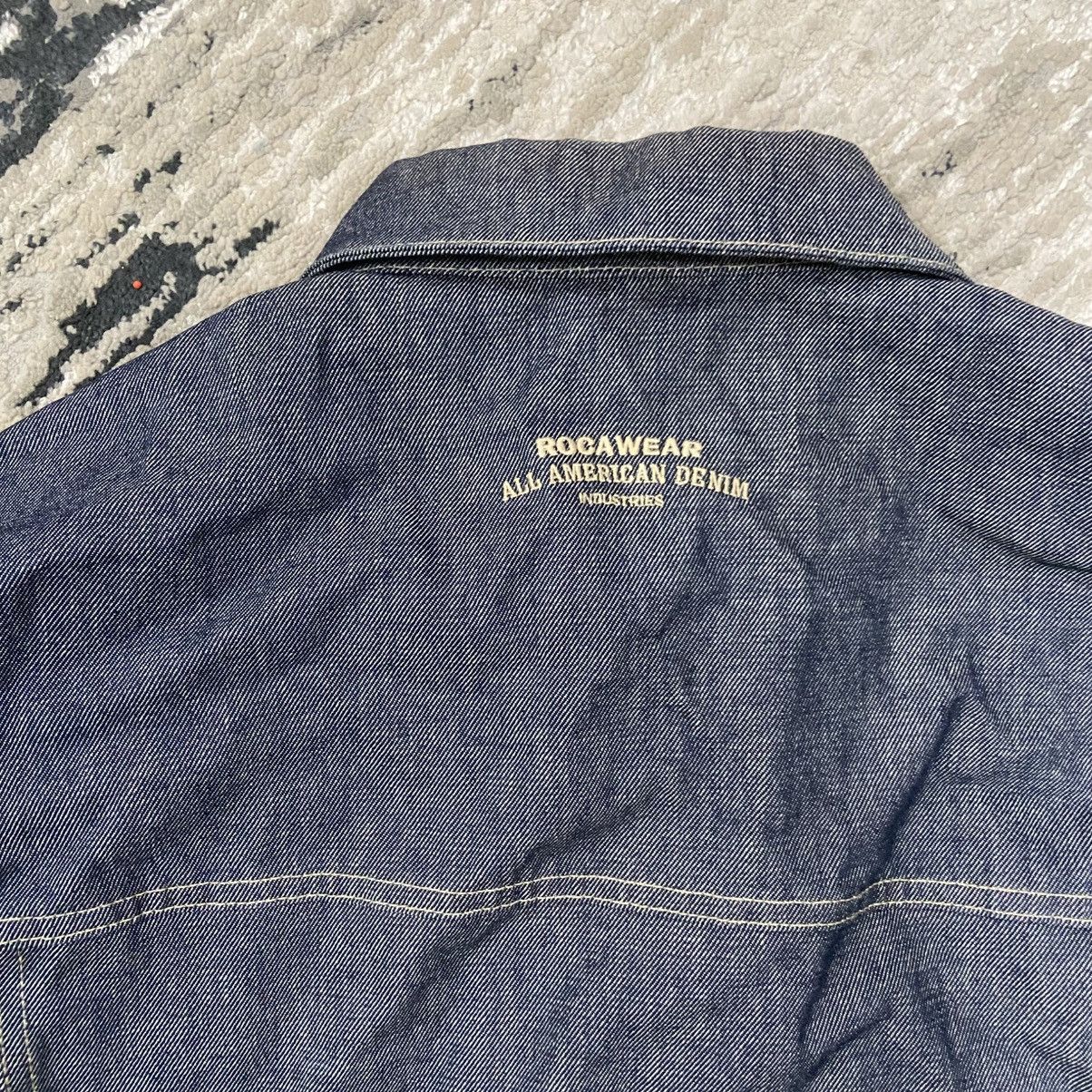 Rocawear VTG Rocawear Men’s Y2K Jacket 3XL Heavy Duty Denim 90s Size US XXL / EU 58 / 5 - 6 Thumbnail