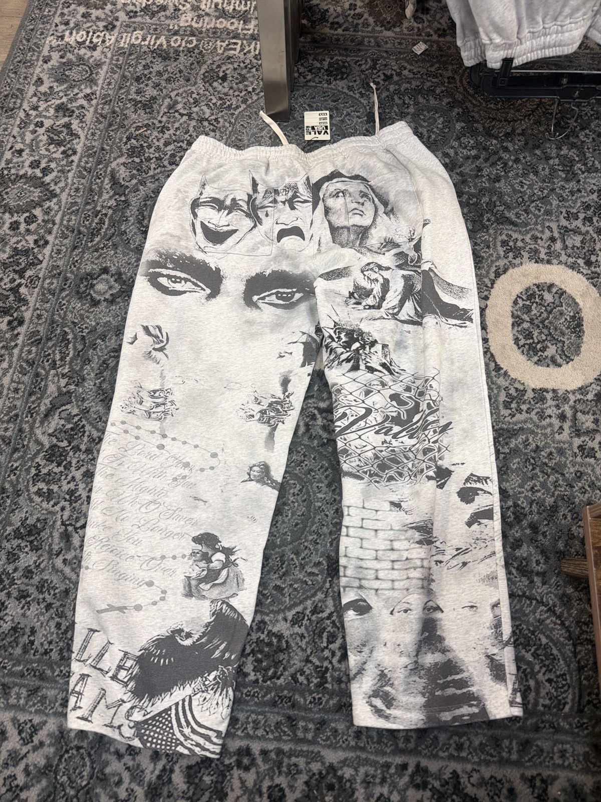 Vale Vale forever mural sweat Pants Size US 38 / EU 54 - 2 Thumbnail