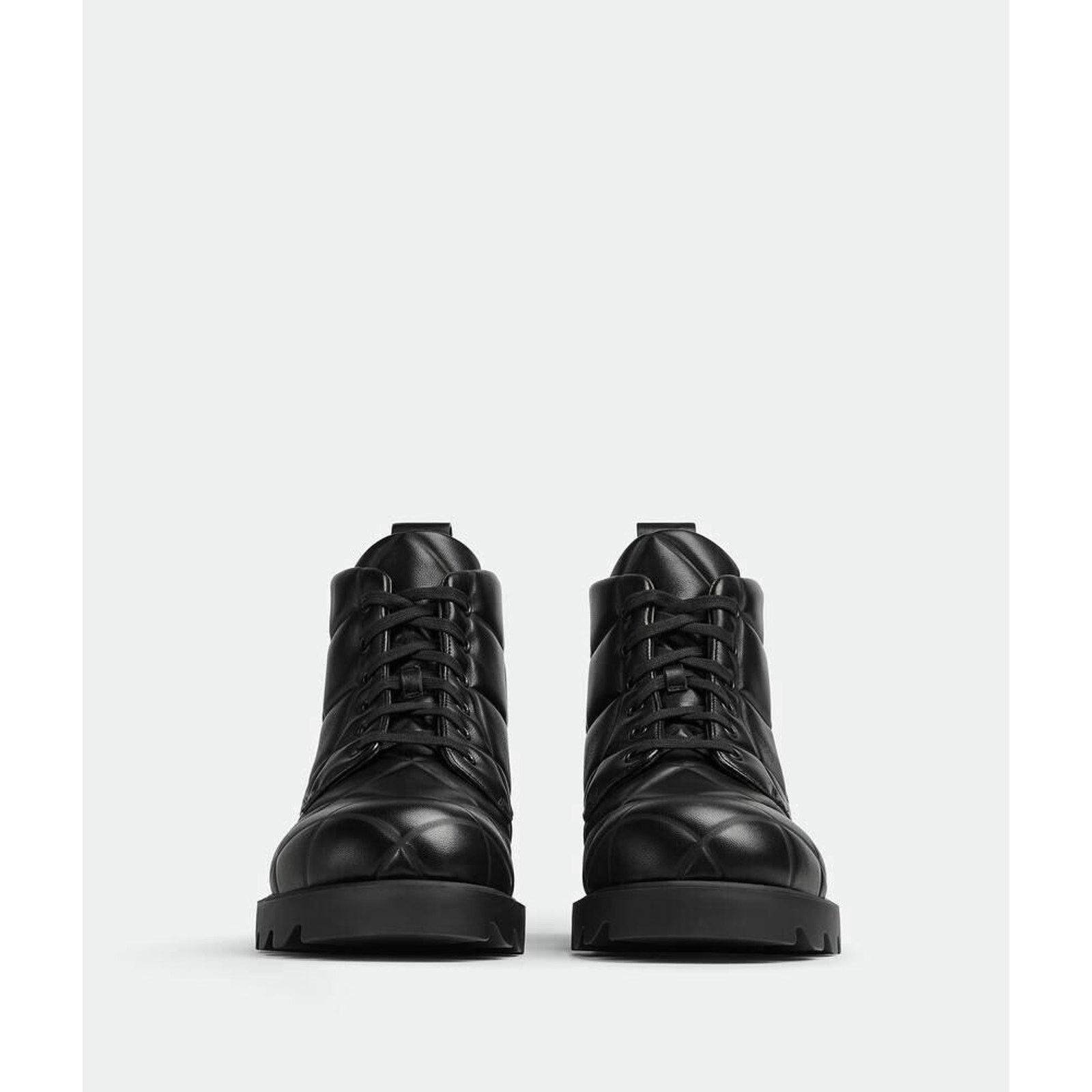 Bottega Veneta Bottega Veneta Padded Leather Lace-up Ankle Boots 10 708999 Size US 10 / EU 43 - 3 Thumbnail