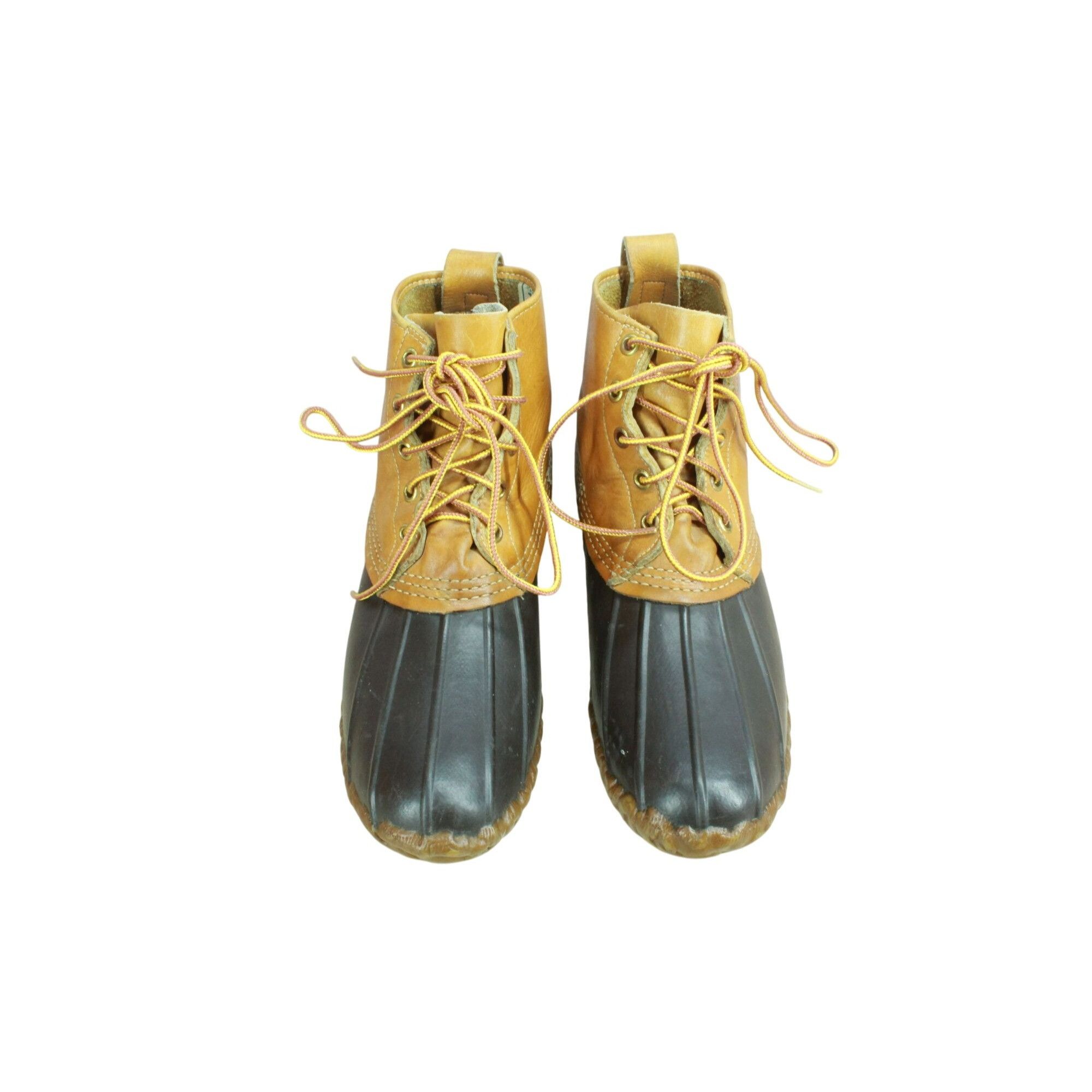 L.L. Bean Vintage LL Bean Men’s Brown Hunting Duck Boots 7N Size US 7 / EU 40 - 5 Thumbnail