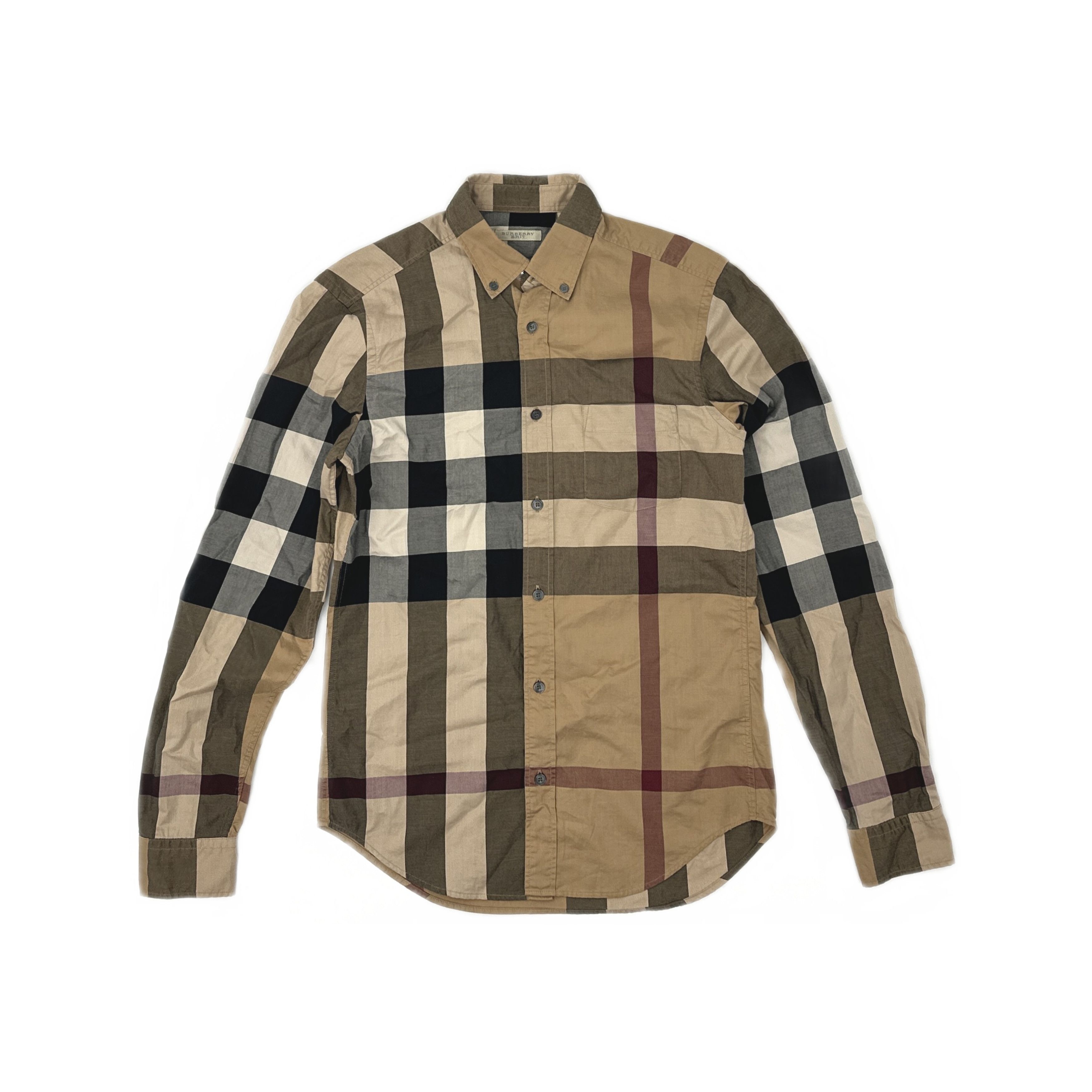 Burberry Burberry Check Long Sleeve Shirt Size S Size US S / EU 44-46 / 1 - 1 Thumbnail