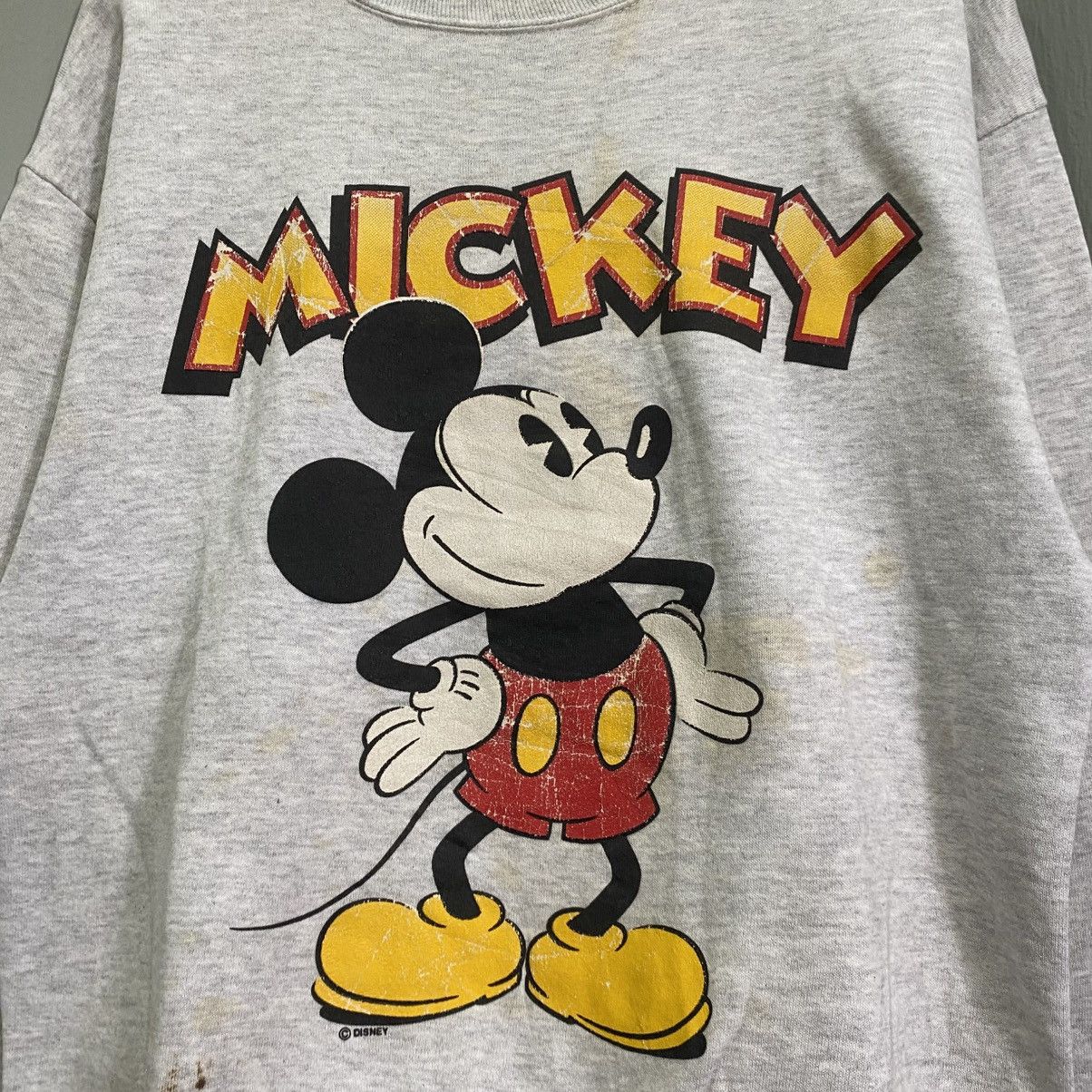 Mickey Mouse Vintage 80s Mickey Mouse Velva Sheen Sweatshirt Size US M / EU 48-50 / 2 - 5 Thumbnail