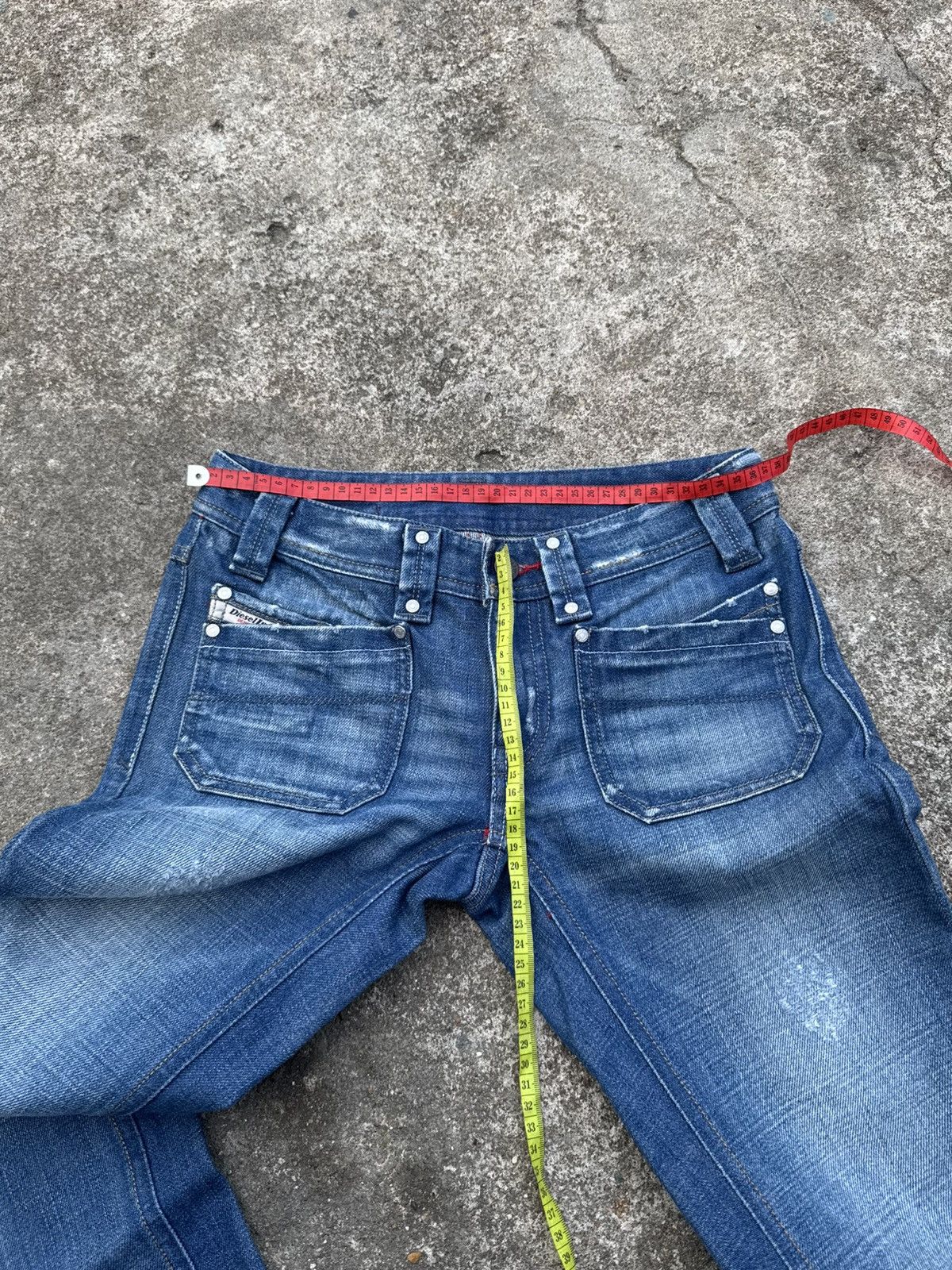Diesel Diesel Denim Pants Vintage Styled Size 25" / US 0 / IT 36 - 6 Thumbnail