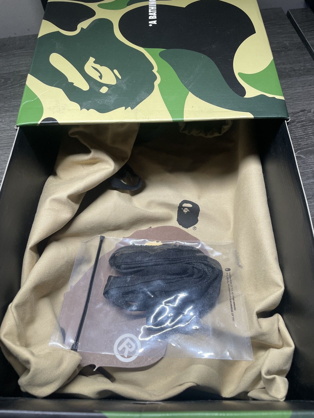 Bape Bape Shoes Bapesta Suede Black/Grey Size US 11 / EU 44 - 8 Thumbnail