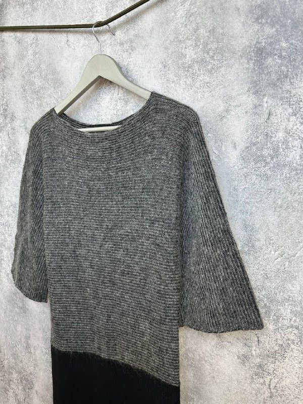 Emporio Armani Emporio Armani Soft Knit Ribbed Dress Made Italy Wool Blend Size S / US 4 / IT 40 - 5 Thumbnail