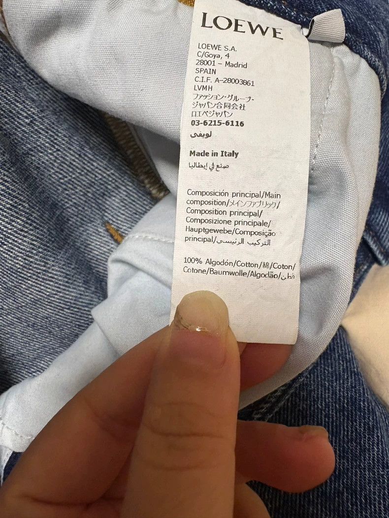 Loewe LOEWE Denim Capris Size 24" / US 00 / IT 34 - 3 Thumbnail