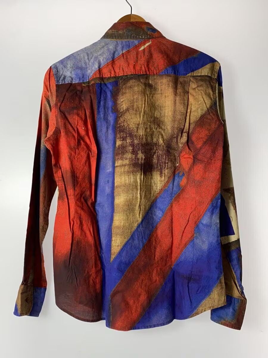 Vivienne Westwood Abstract Flag Asymmetrical Collar Button Shirt Size US S / EU 44-46 / 1 - 2 Thumbnail