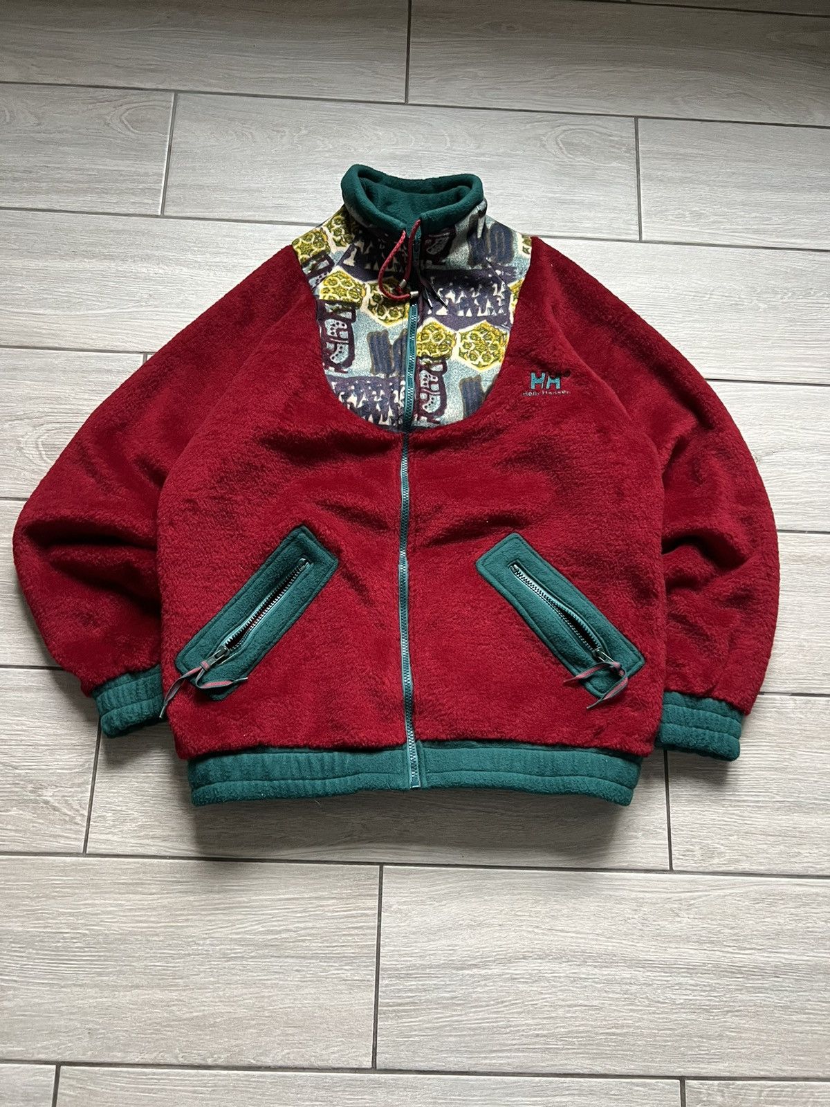 Helly Hansen Vintage Helly Hansen Outdoor Retro Sherpa Fleece Jacket S Size US S / EU 44-46 / 1 - 5 Thumbnail
