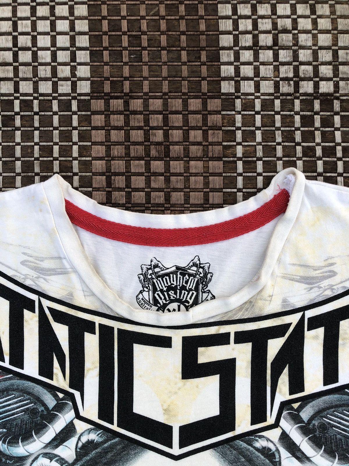 Affliction × Ed Hardy × Vintage RARE OVP Mayhem Rising STATIC STATE Tshirt Size US XL / EU 56 / 4 - 6 Thumbnail