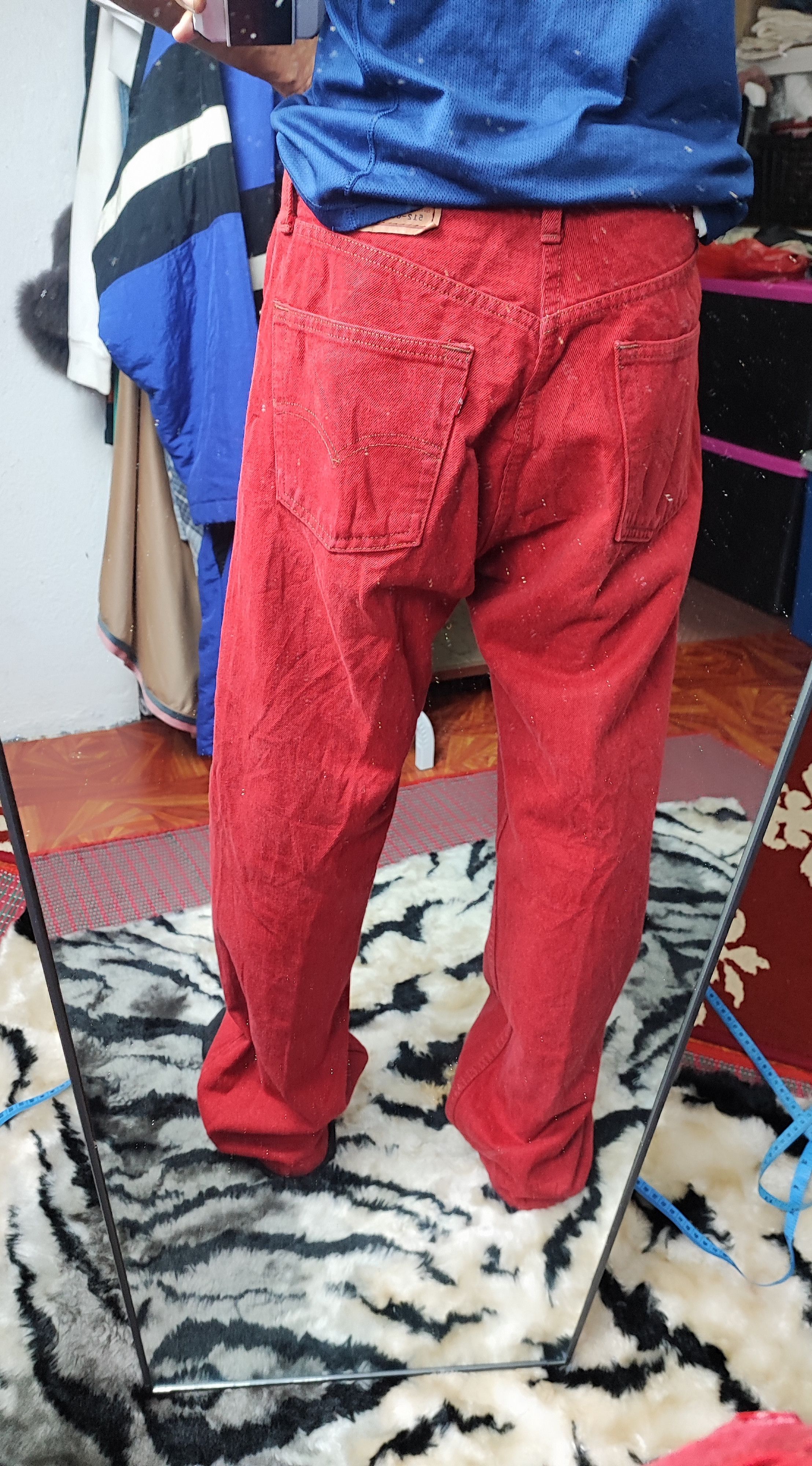 Kapital × Levi's × Vintage Vintage Levis 90s Jeans Red Denim Size US 30 / EU 46 - 5 Thumbnail